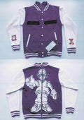 Purple Varsity hoodie SAMPLE