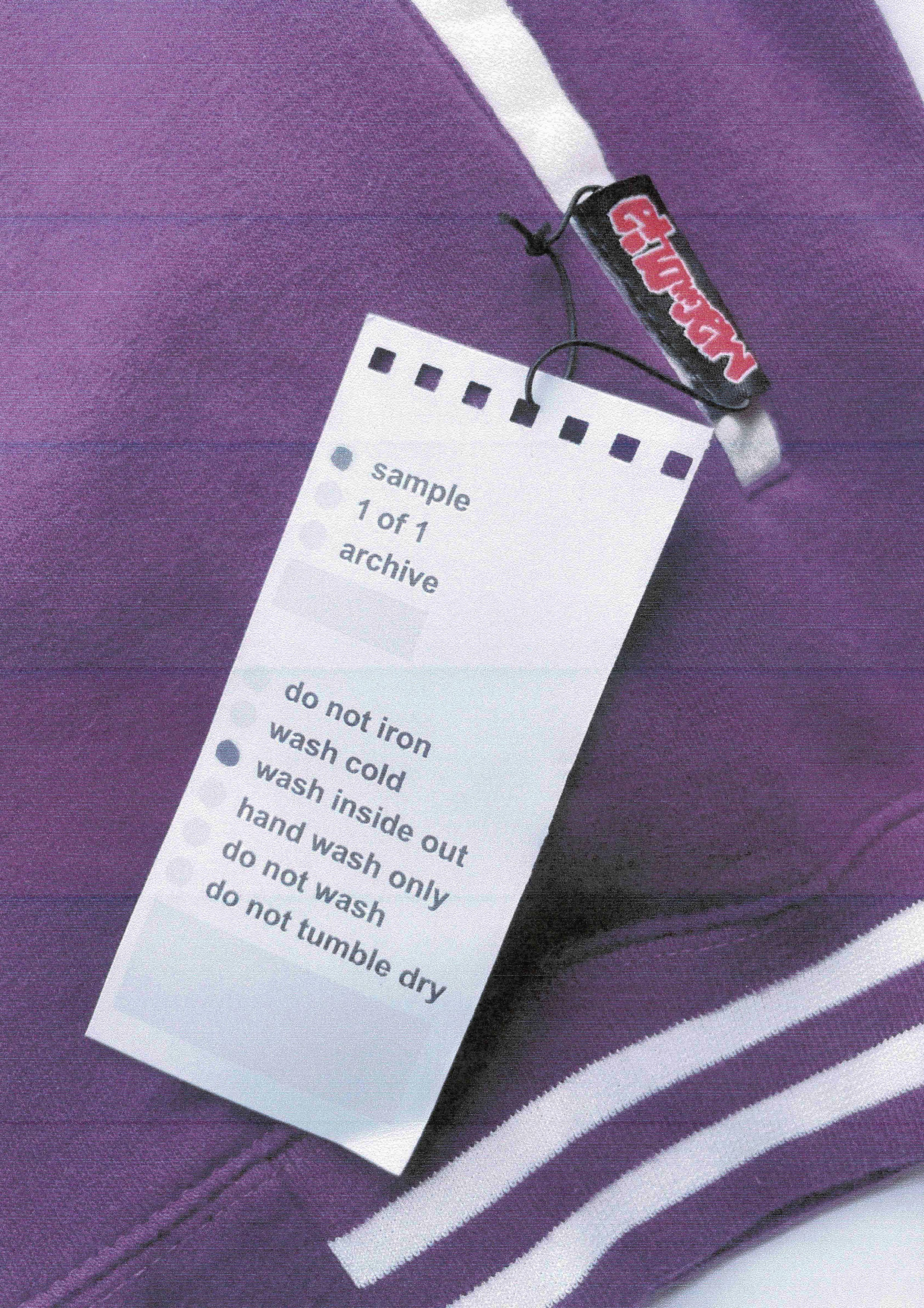 Purple Varsity hoodie SAMPLE