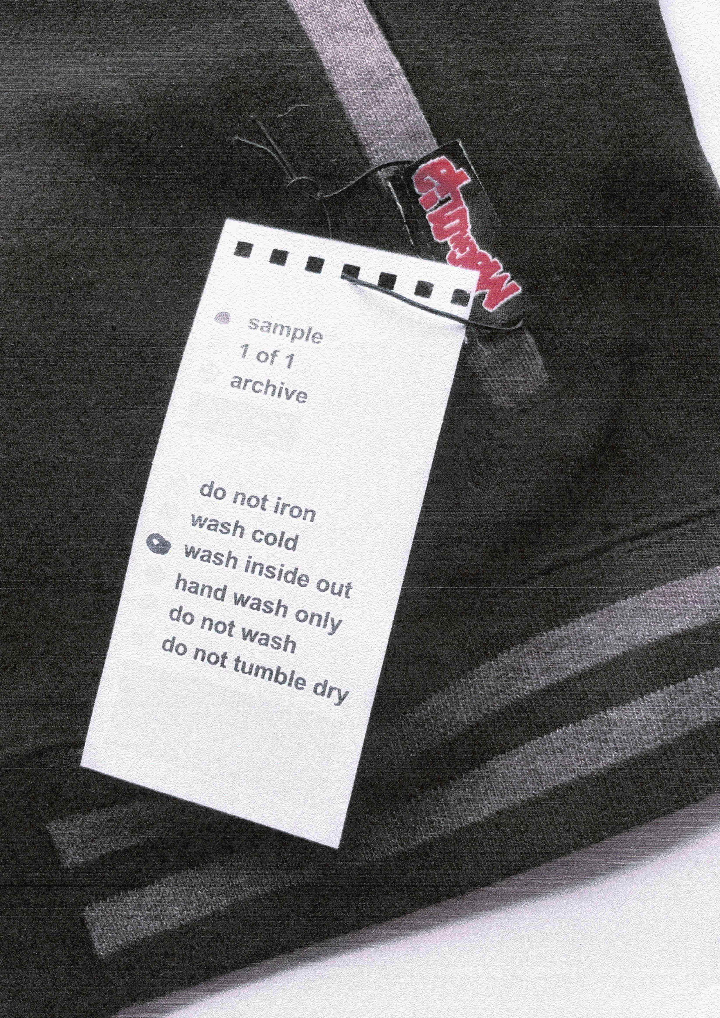 Black Varsity hoodie SAMPLE