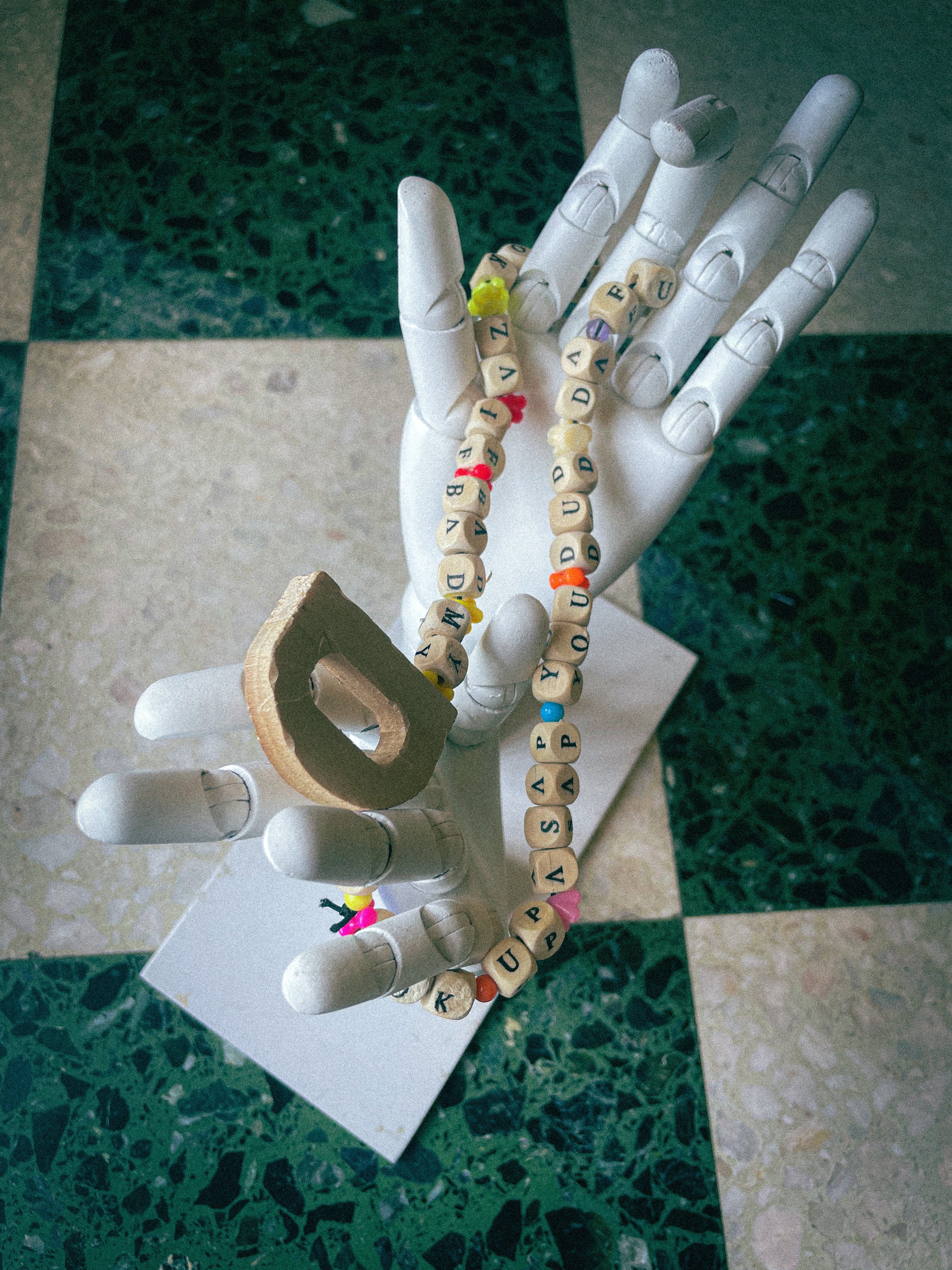 NECKLACE (1/1) - "d wok up asap you dud da fuck..."