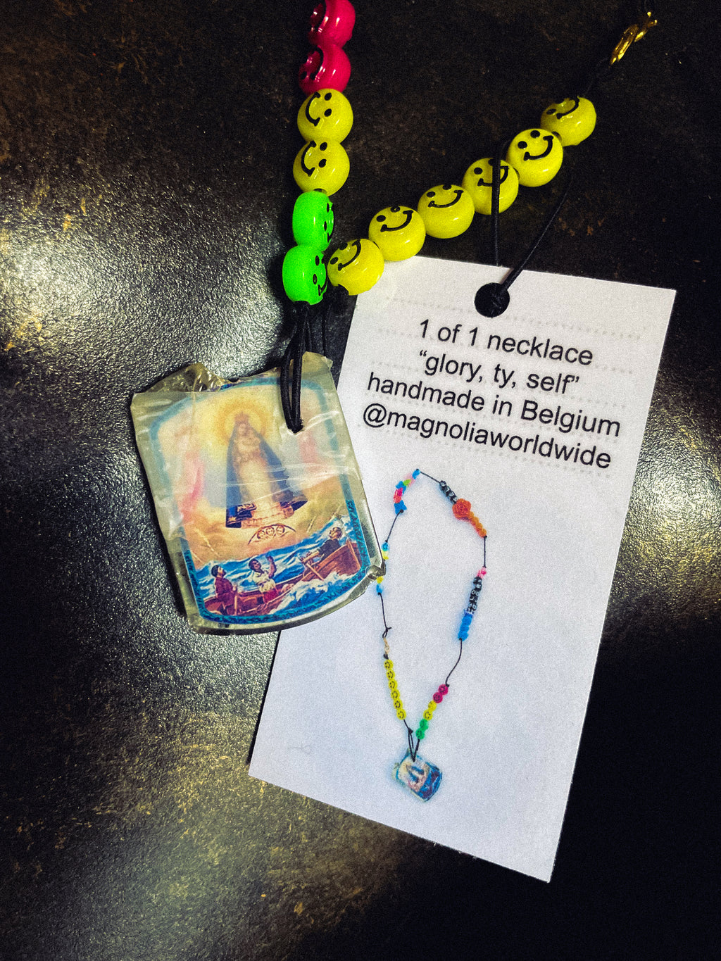 NECKLACE (1/1) - "glory, ty, self"
