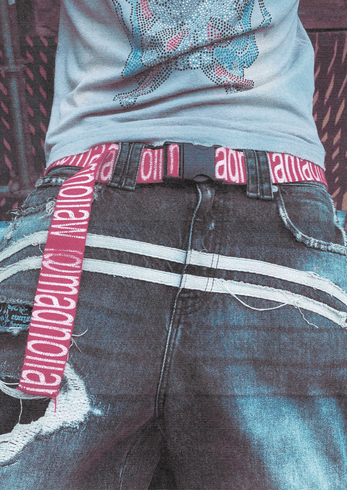 RED judo belt