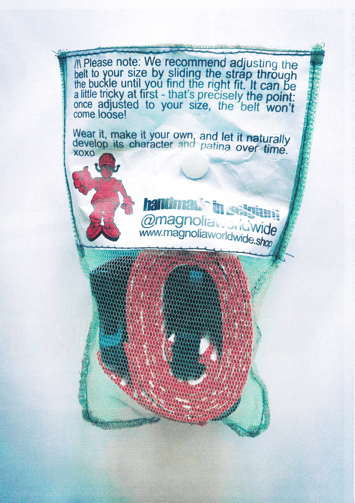 RED judo belt