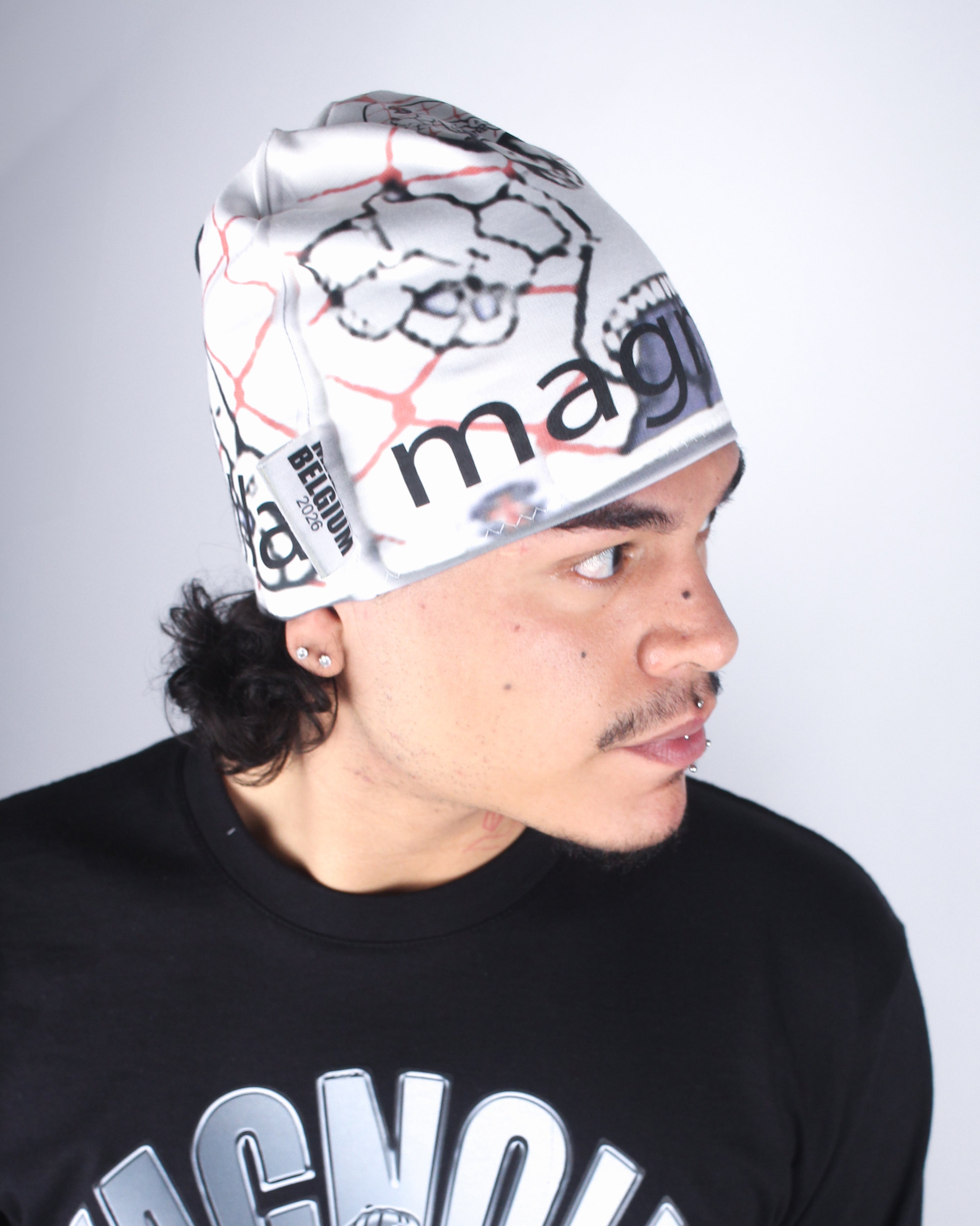 Fake Ahh Beanie - white