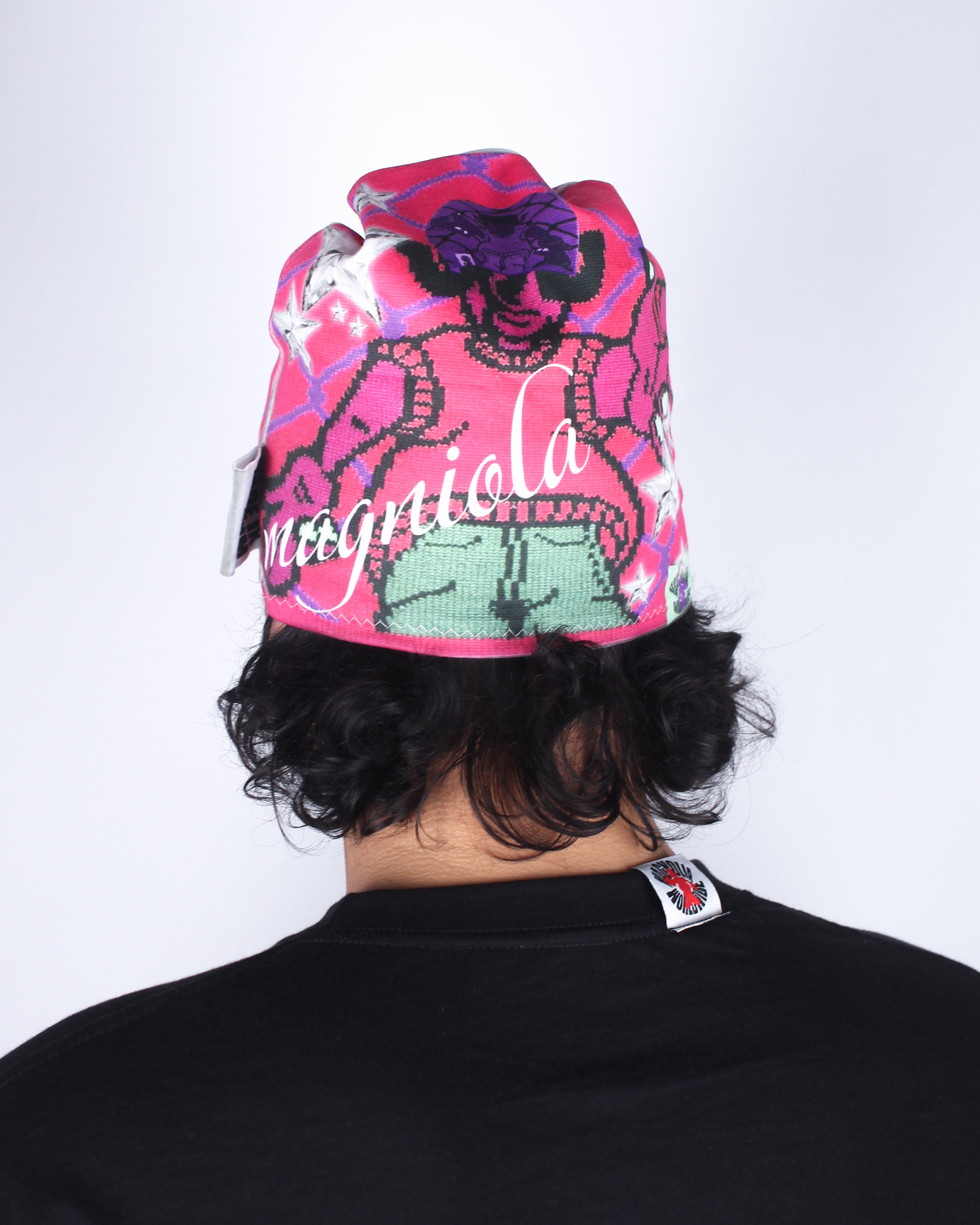 Fake Ahh Beanie - pink star