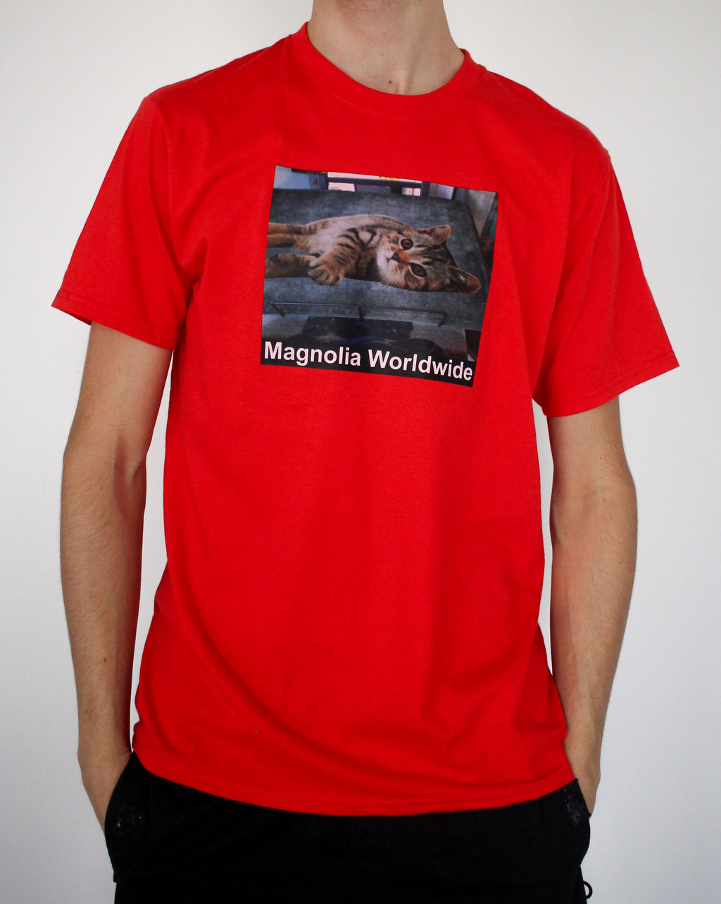 SAMPLE - photography red teeshirt