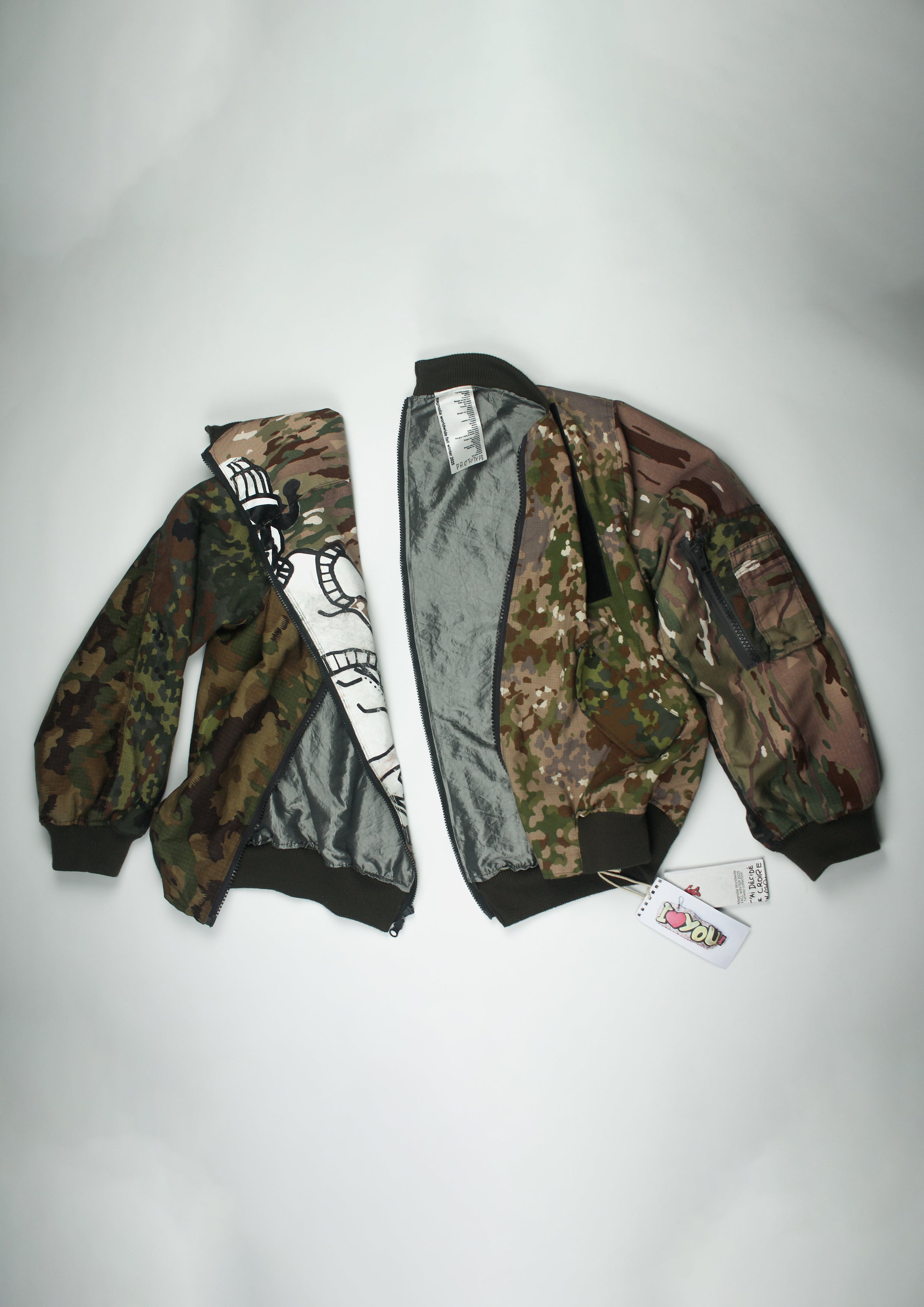RUNWAY PIECE - Camo bomber