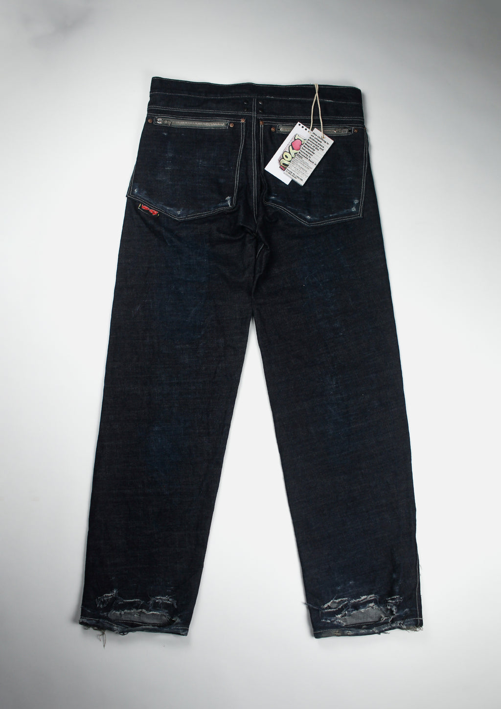 RUNWAY PIECE - Blue denim pants