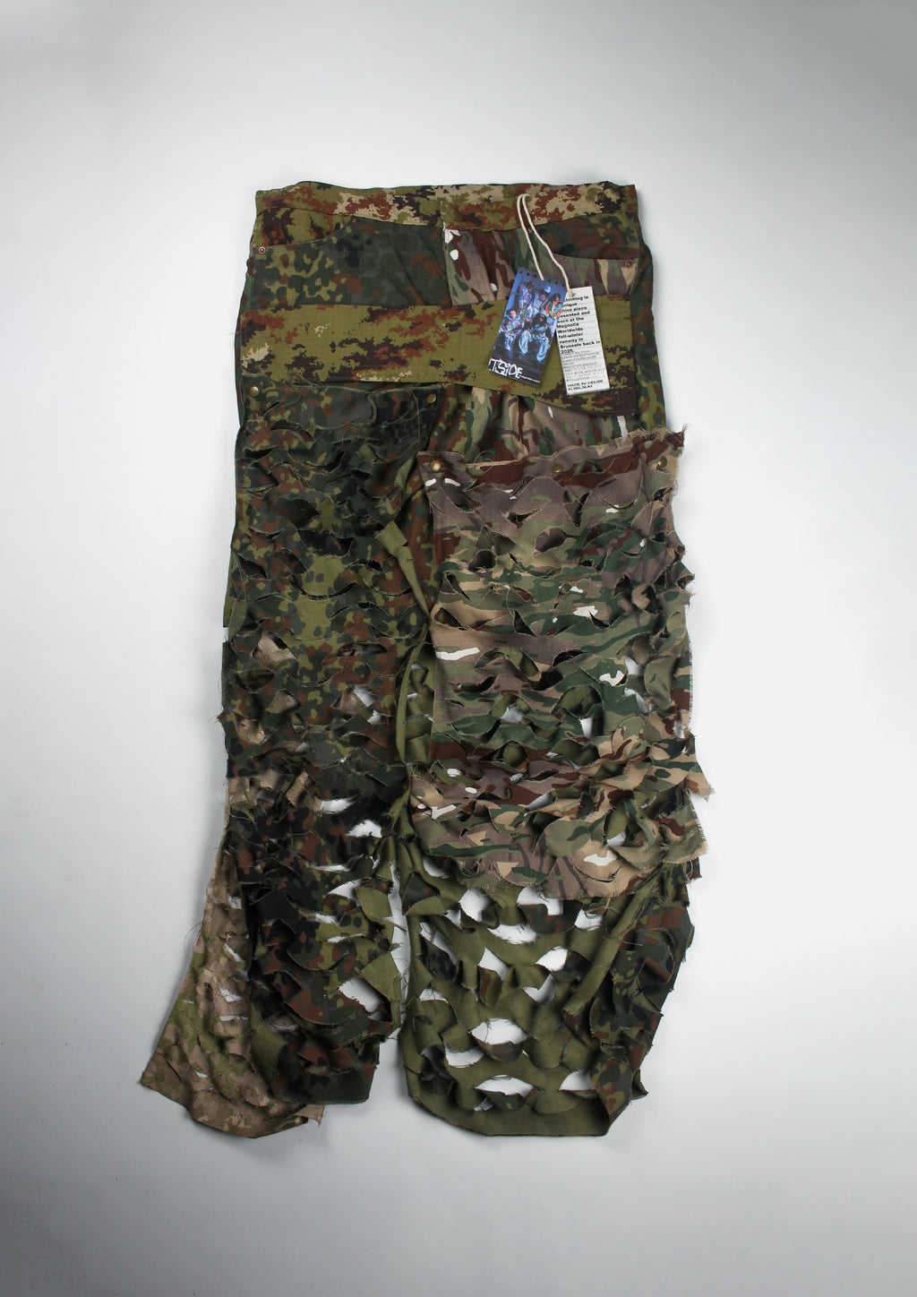 RUNWAY PIECE - Camo skirt