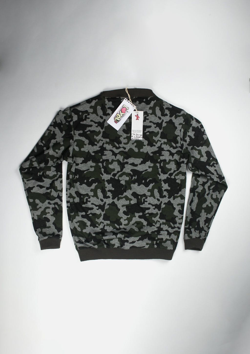 Camo crewneck