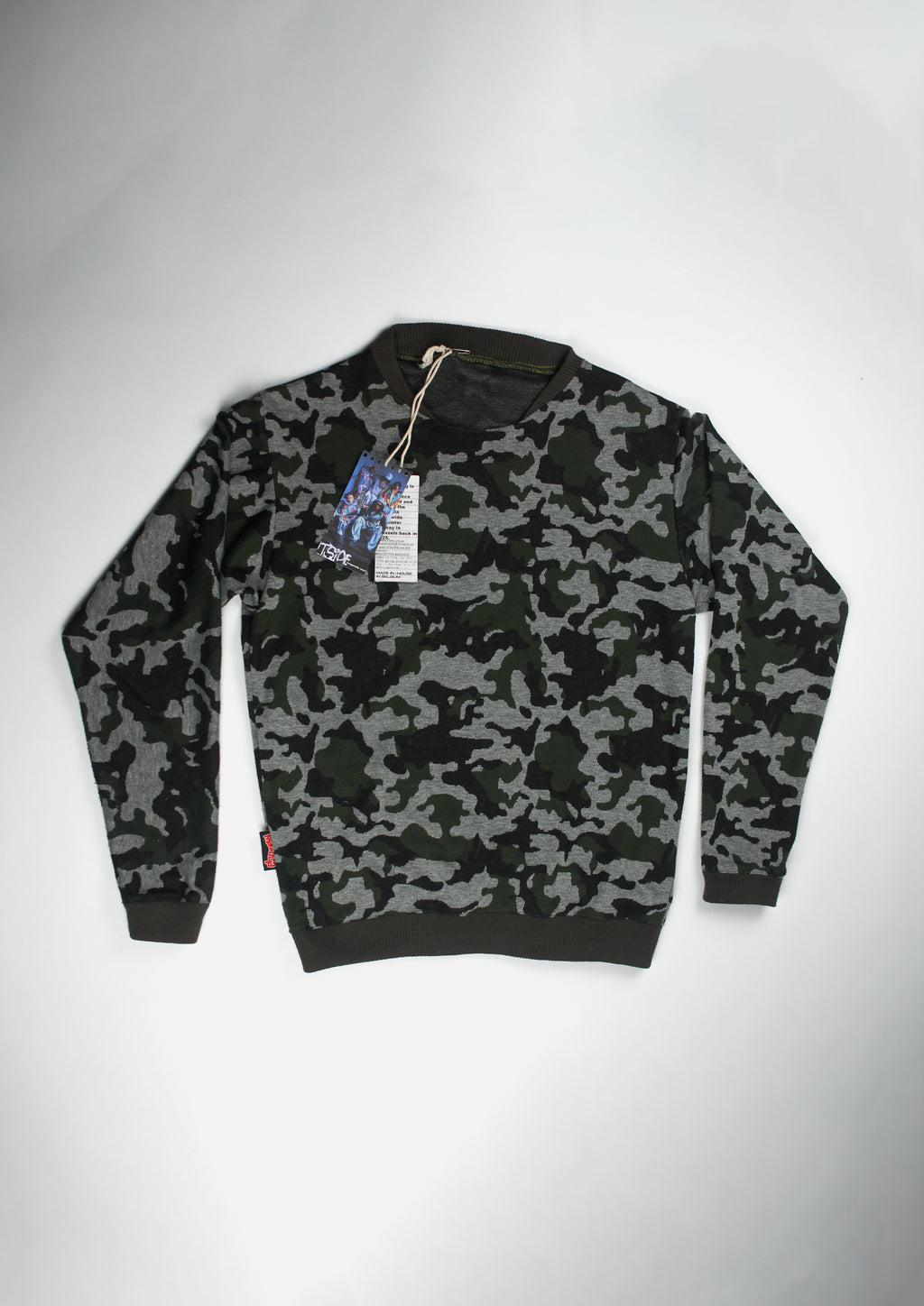 Camo crewneck