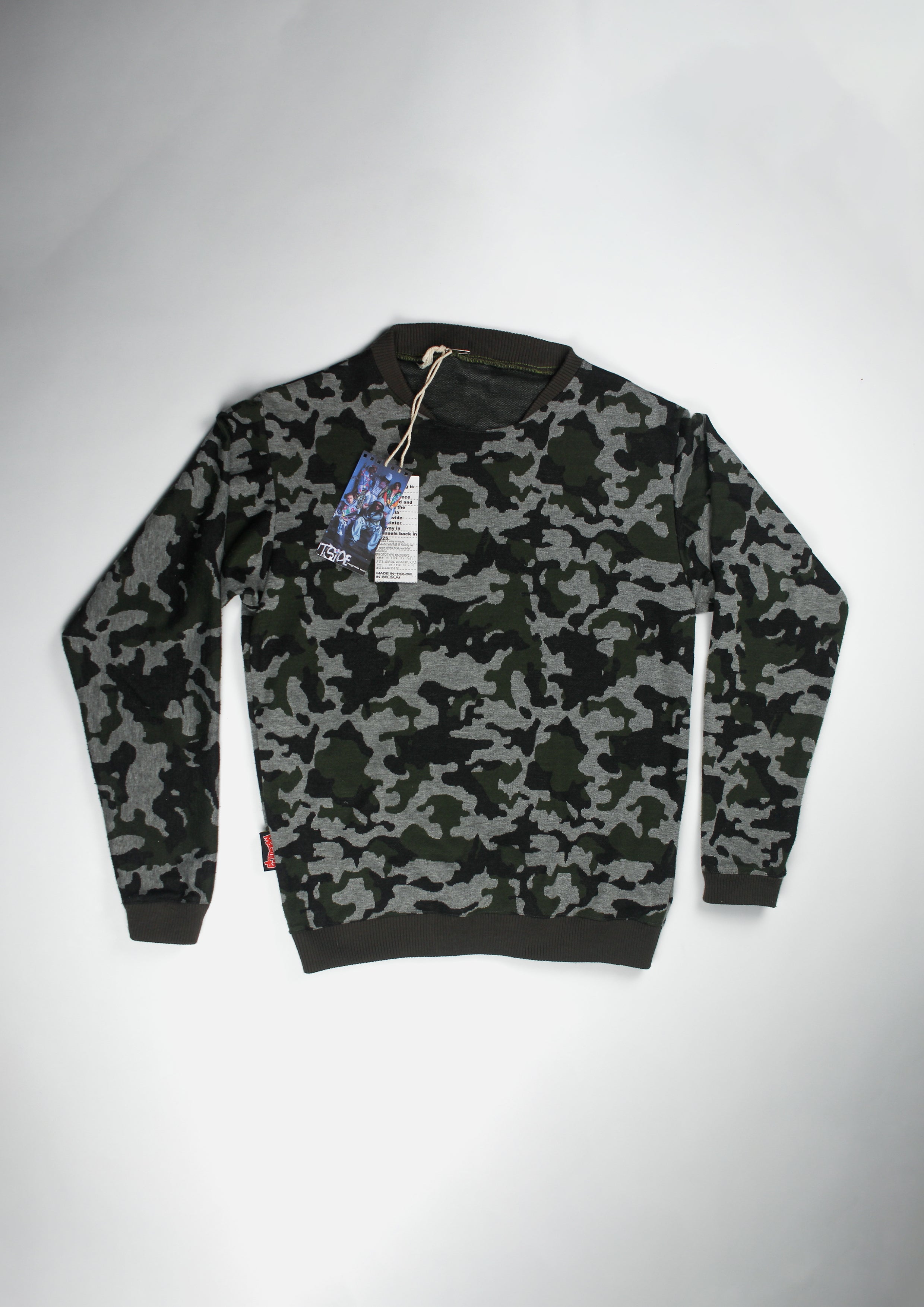 Camo crewneck
