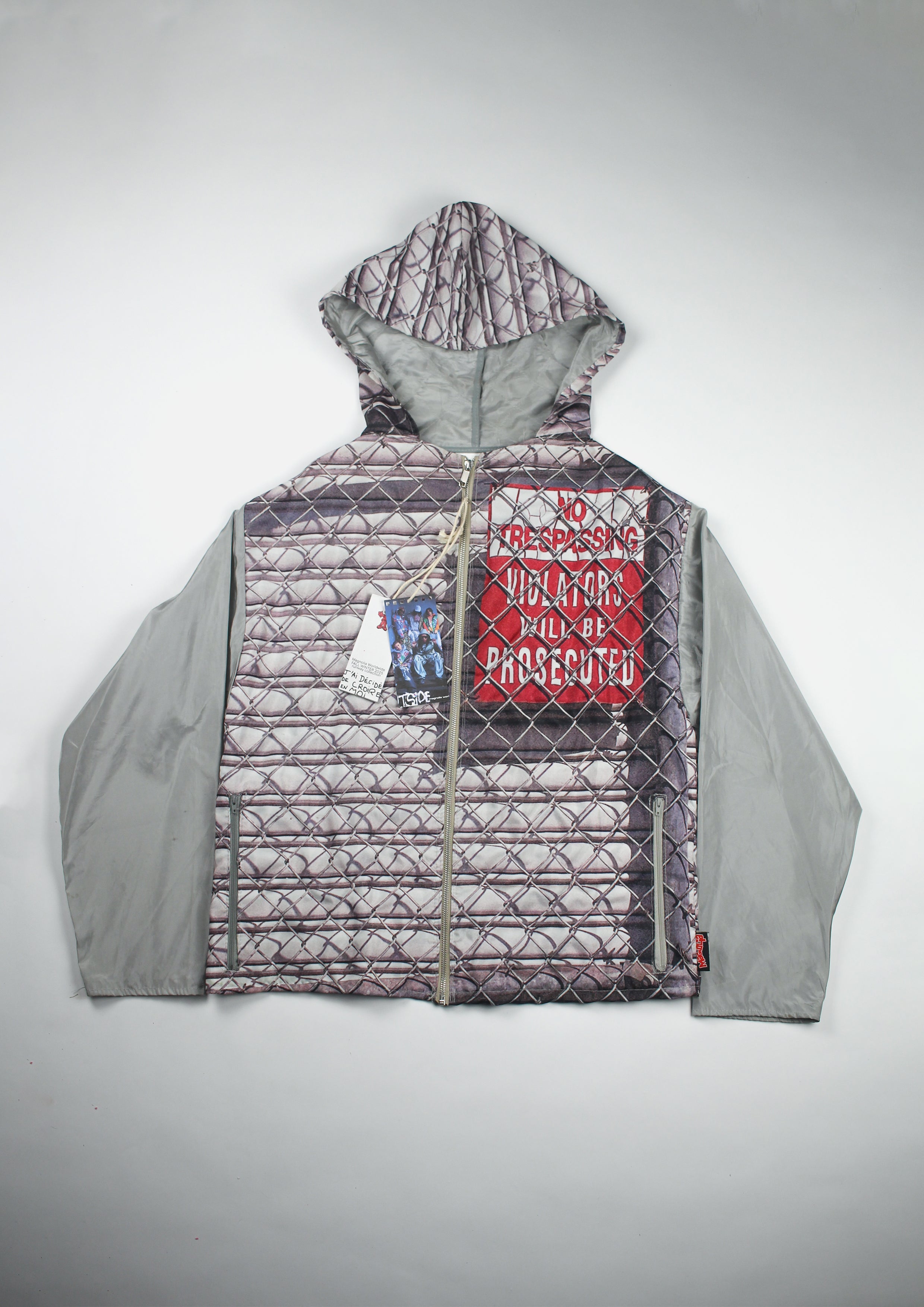 RUNWAY PIECE - Grillage jacket