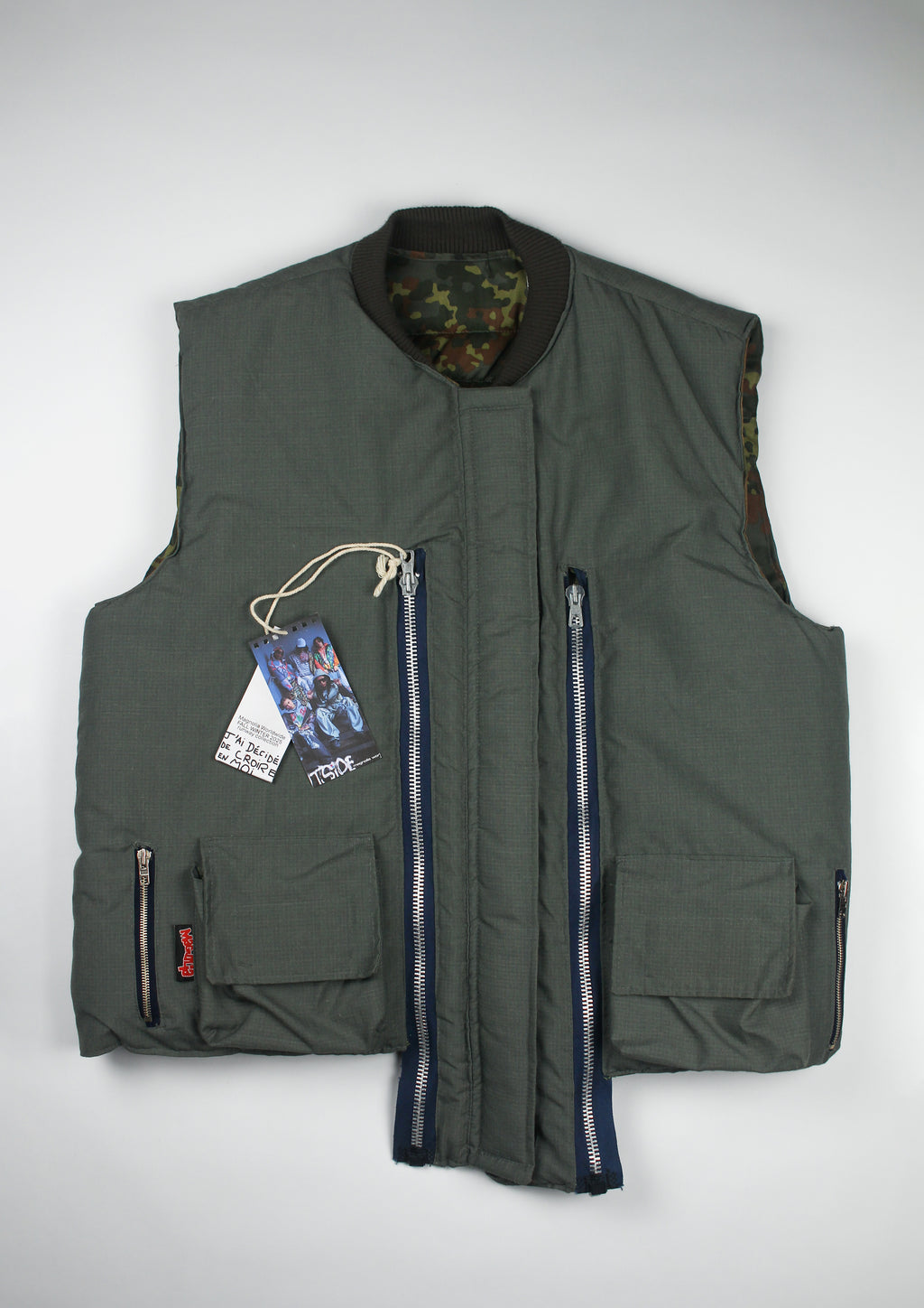 RUNWAY PIECE - Technical sleeveless jacket