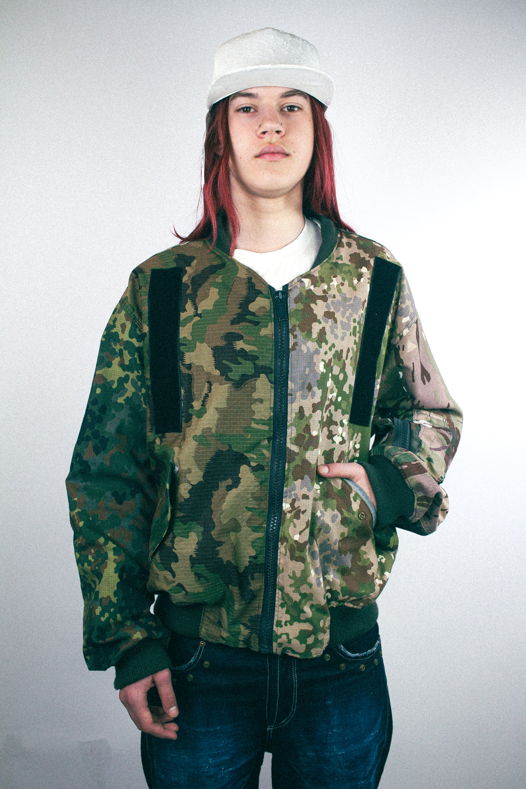 RUNWAY PIECE - Camo bomber