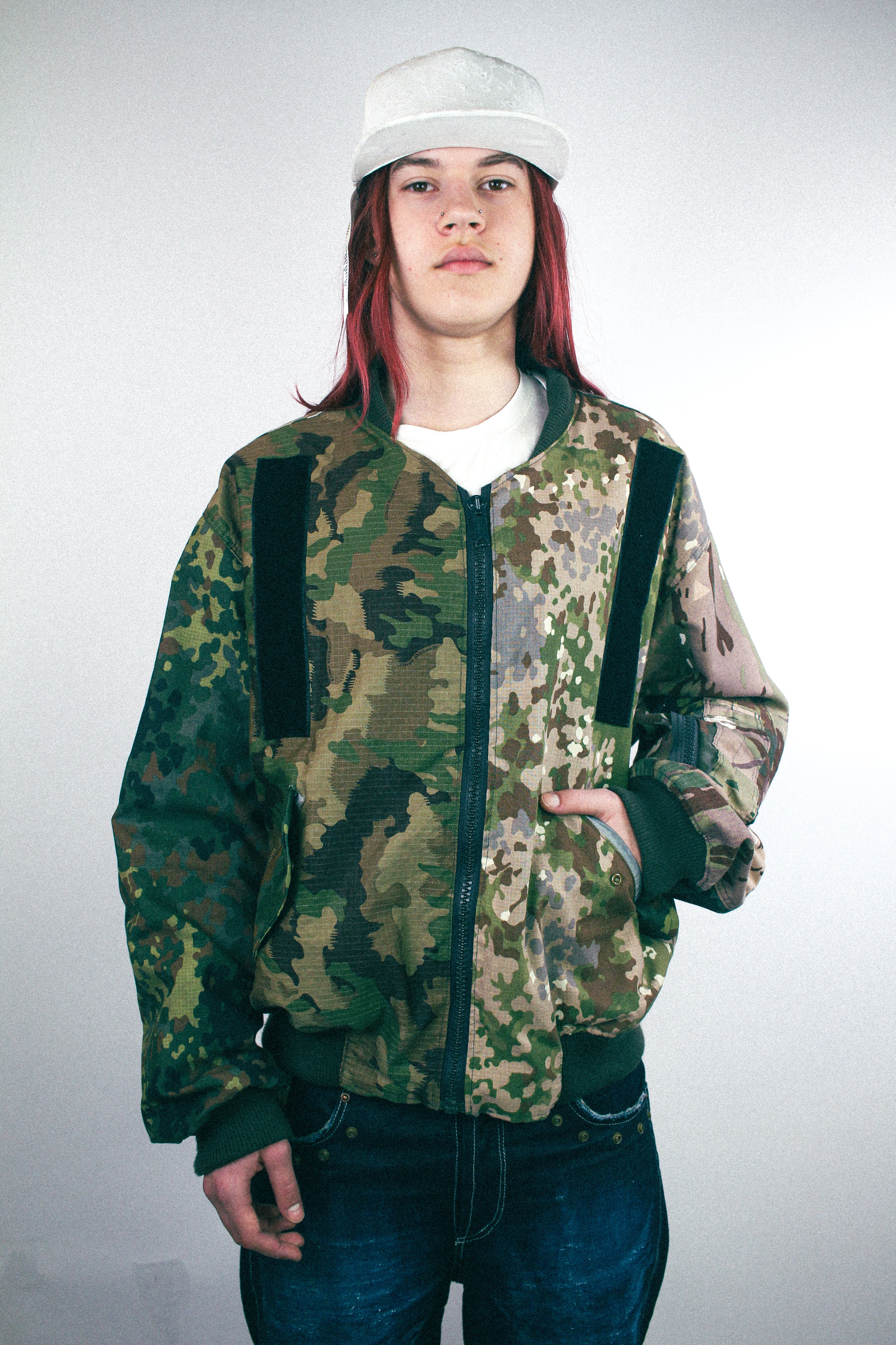 RUNWAY PIECE - Camo bomber
