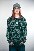 Camo crewneck