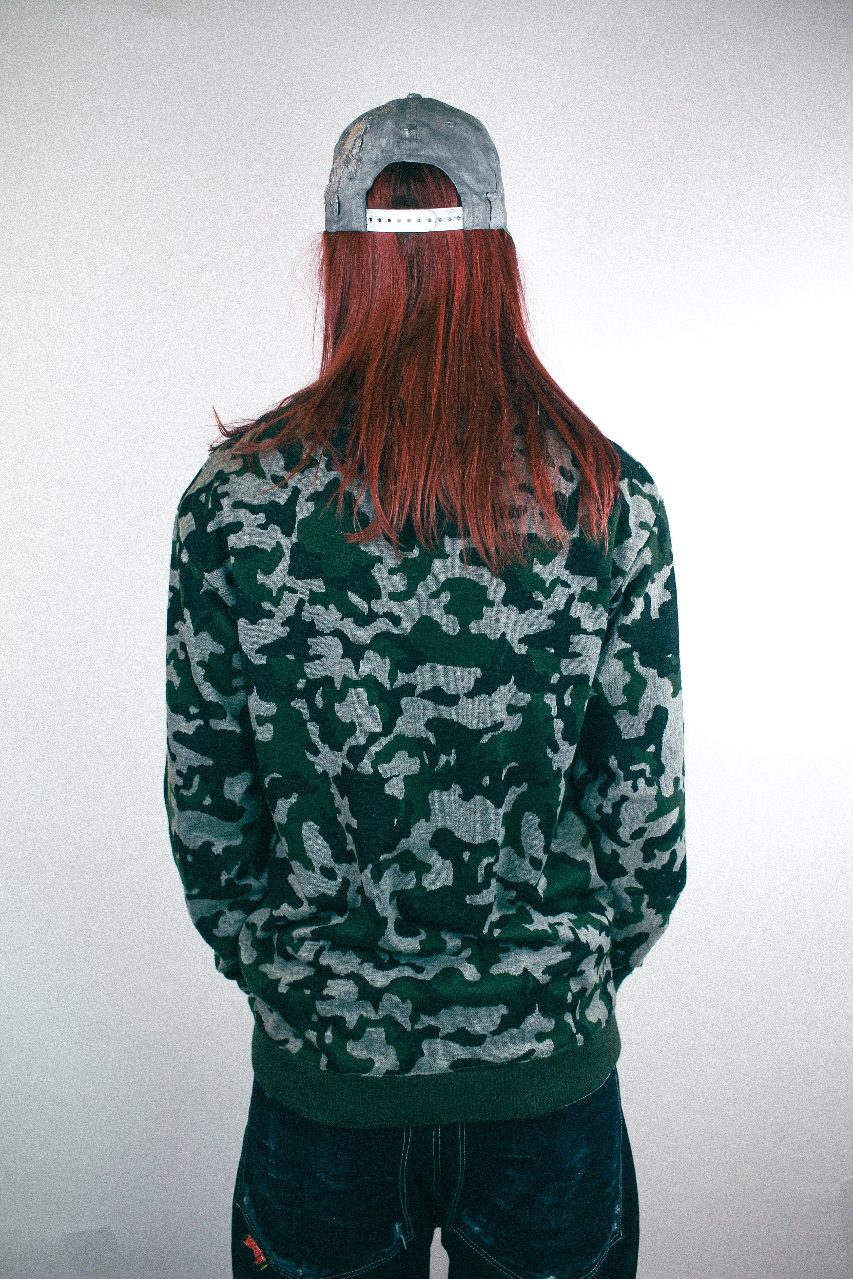 Camo crewneck