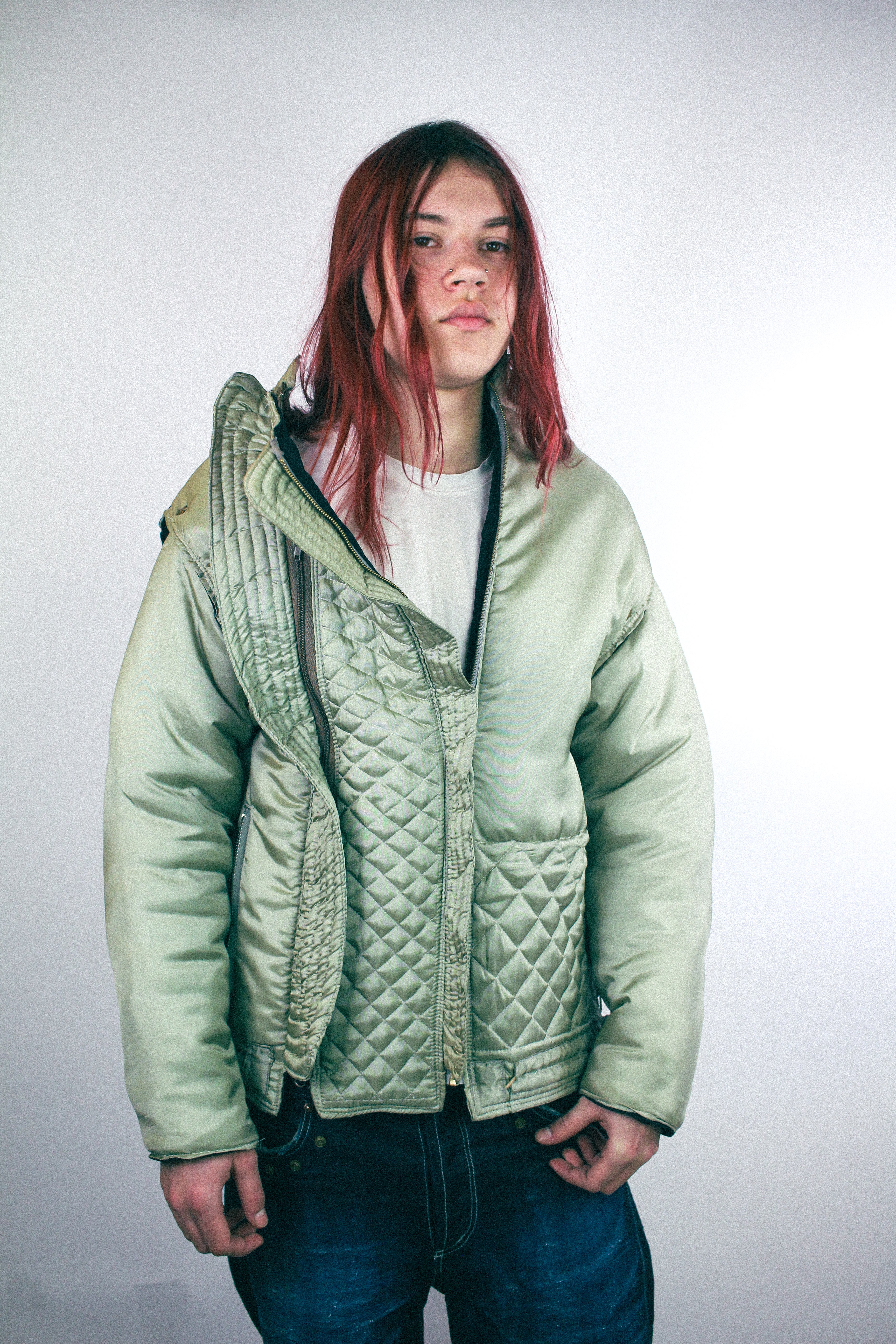 RUNWAY PIECE - Neo bomber jacket