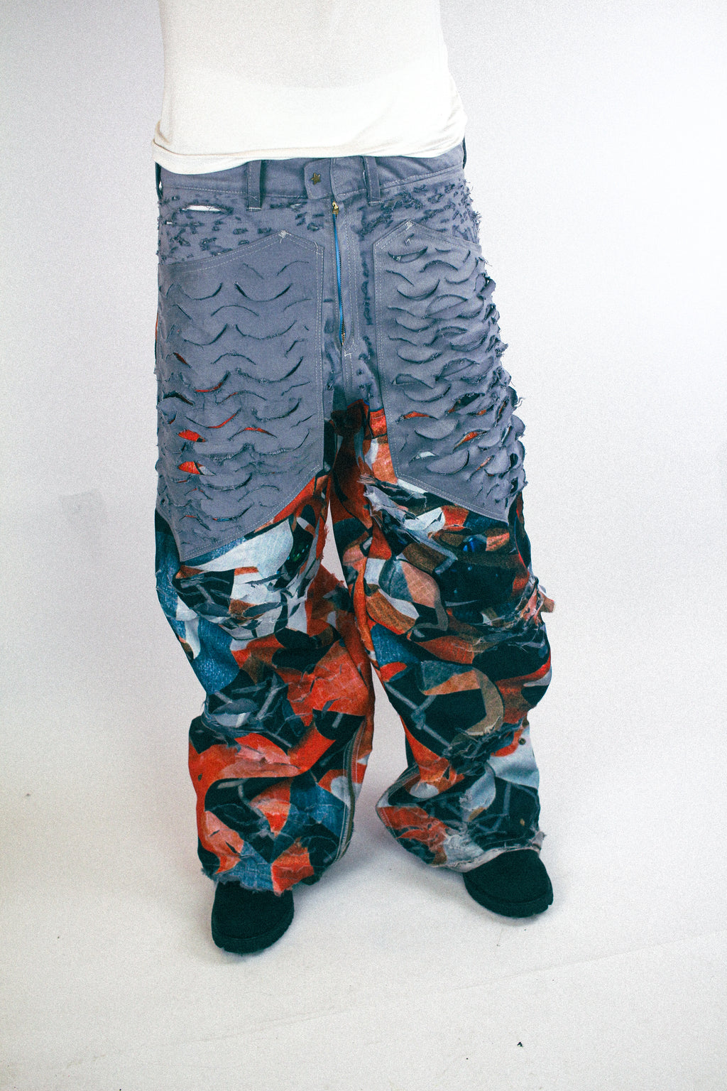 RUNWAY PIECE - Street worker pants