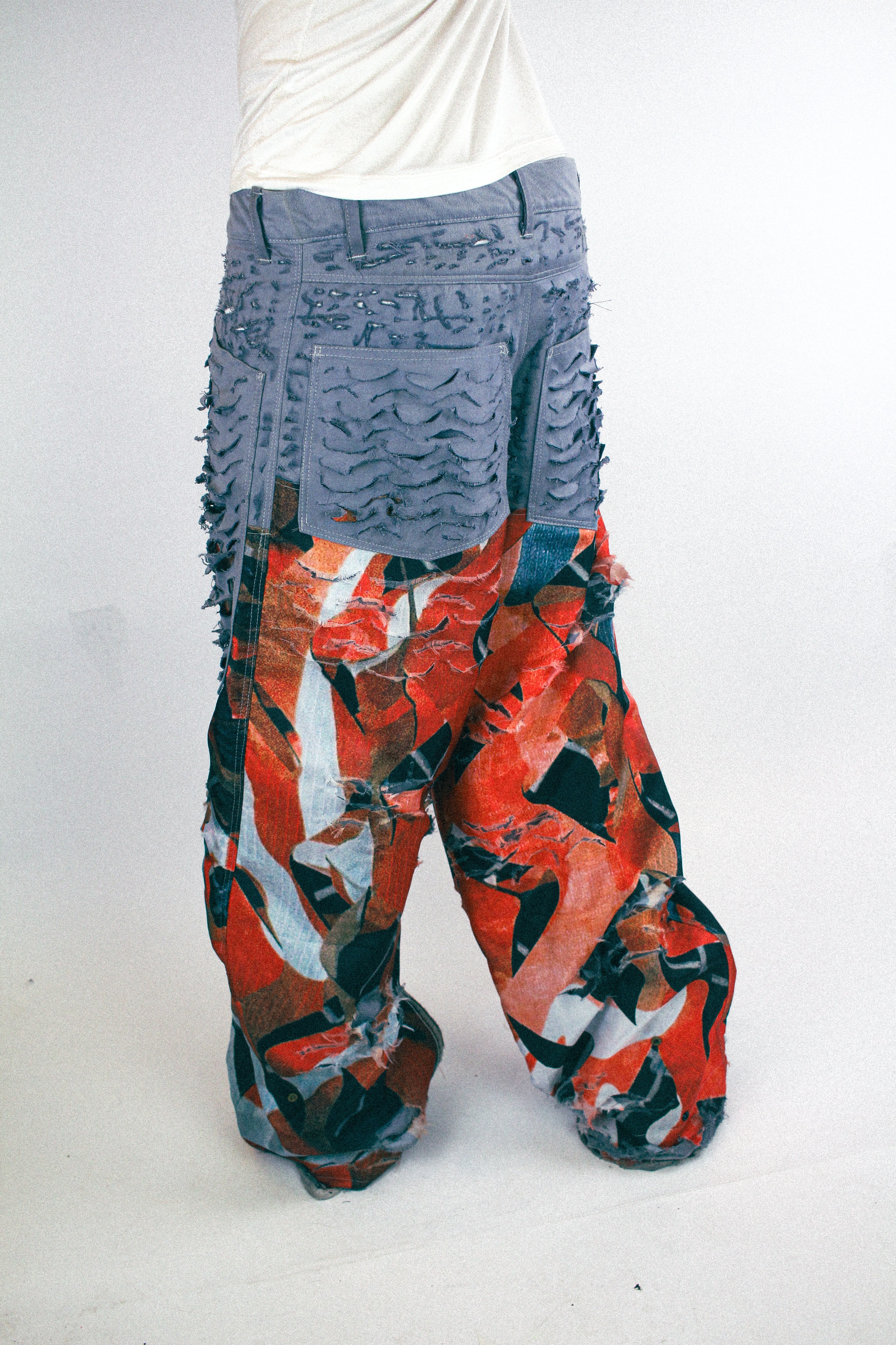RUNWAY PIECE - Street worker pants