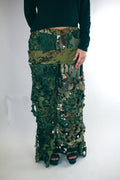 RUNWAY PIECE - Camo skirt