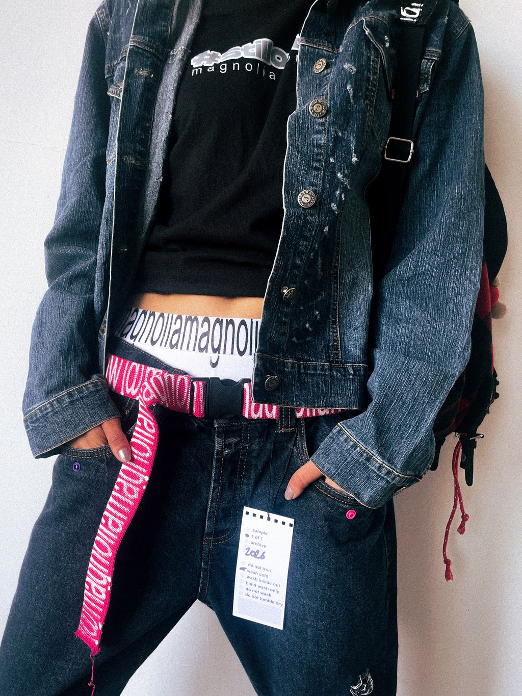 "denim rework" jacket