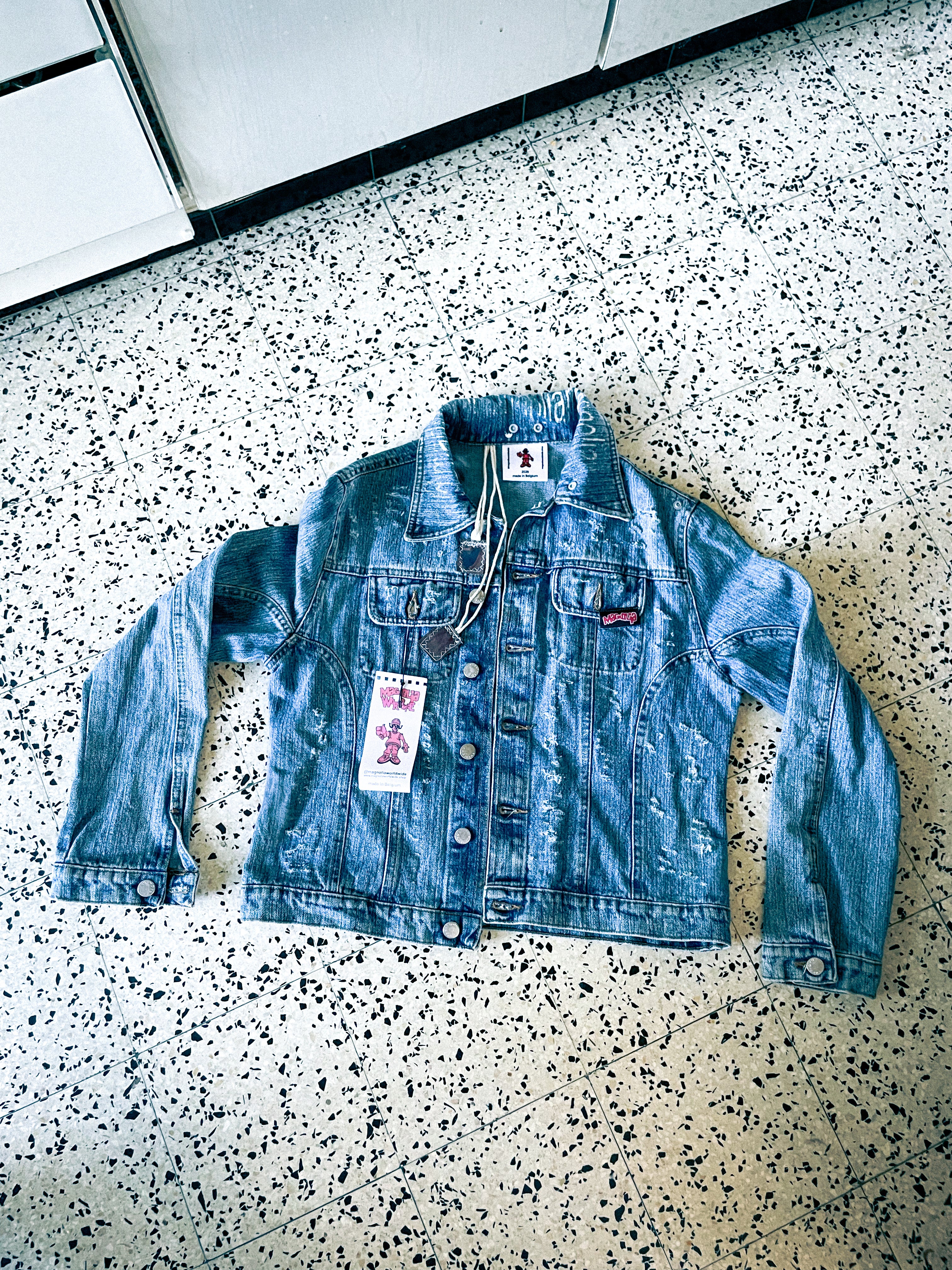"denim rework" jacket