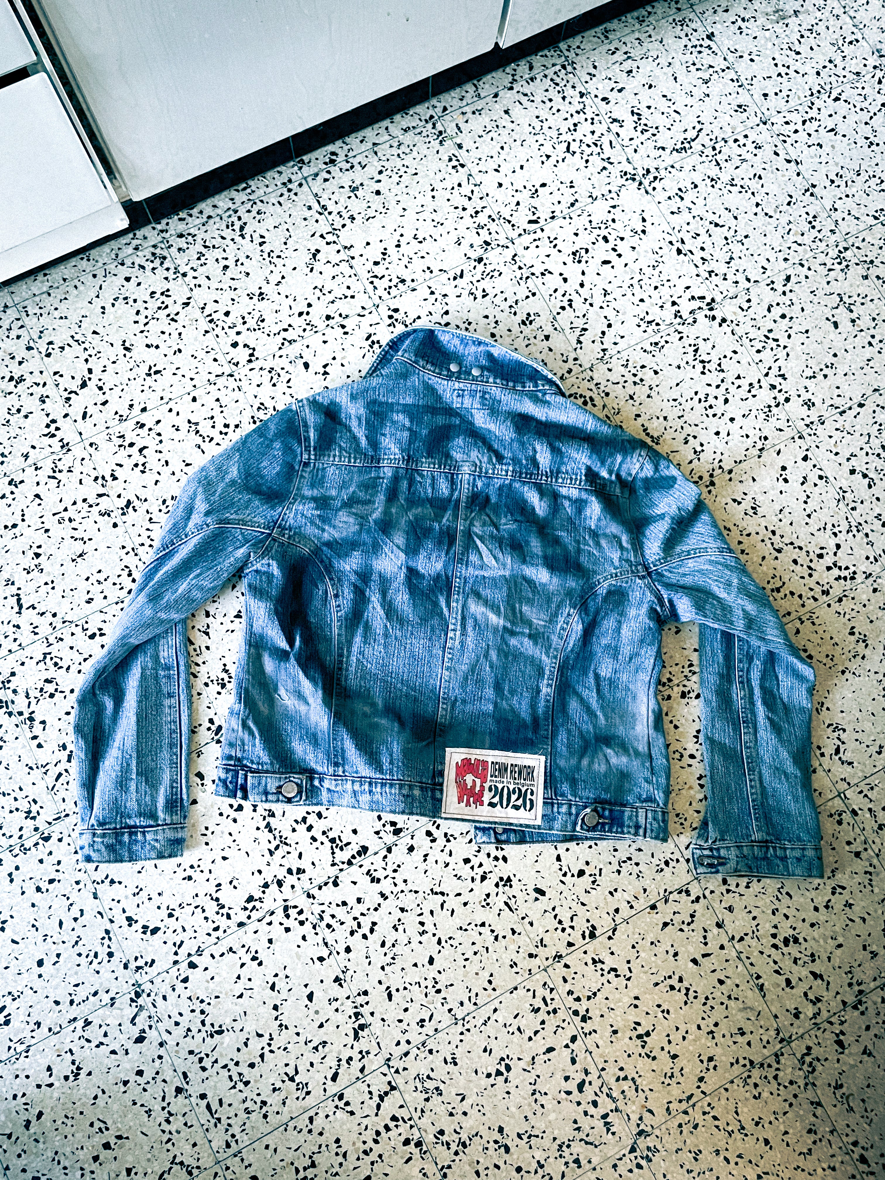 "denim rework" jacket