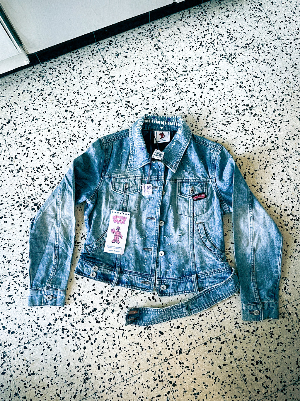 "denim rework" jacket