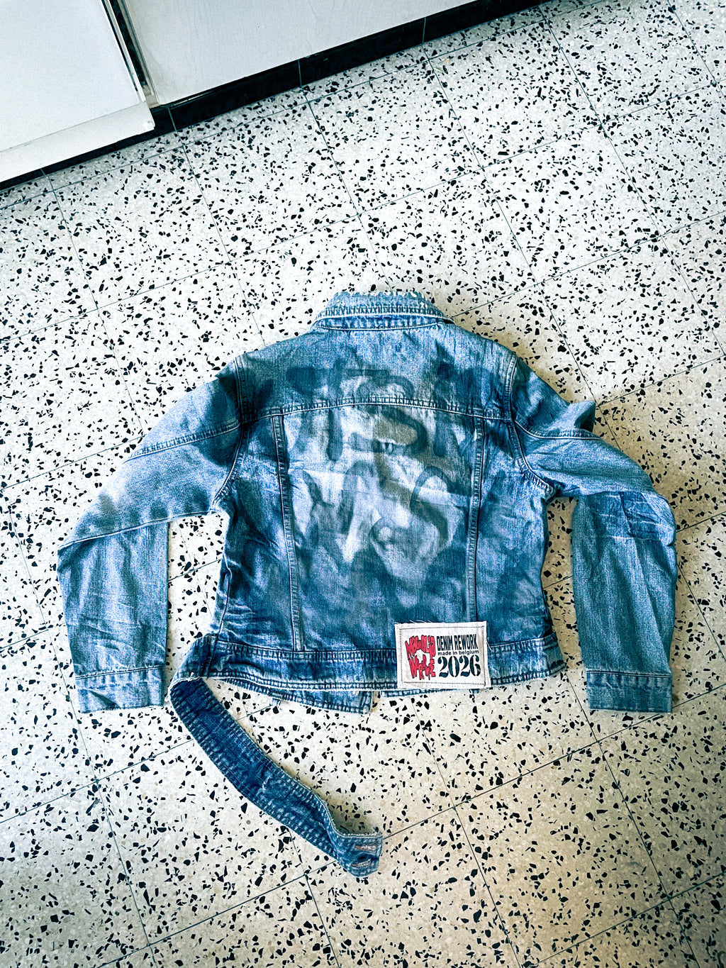 "denim rework" jacket