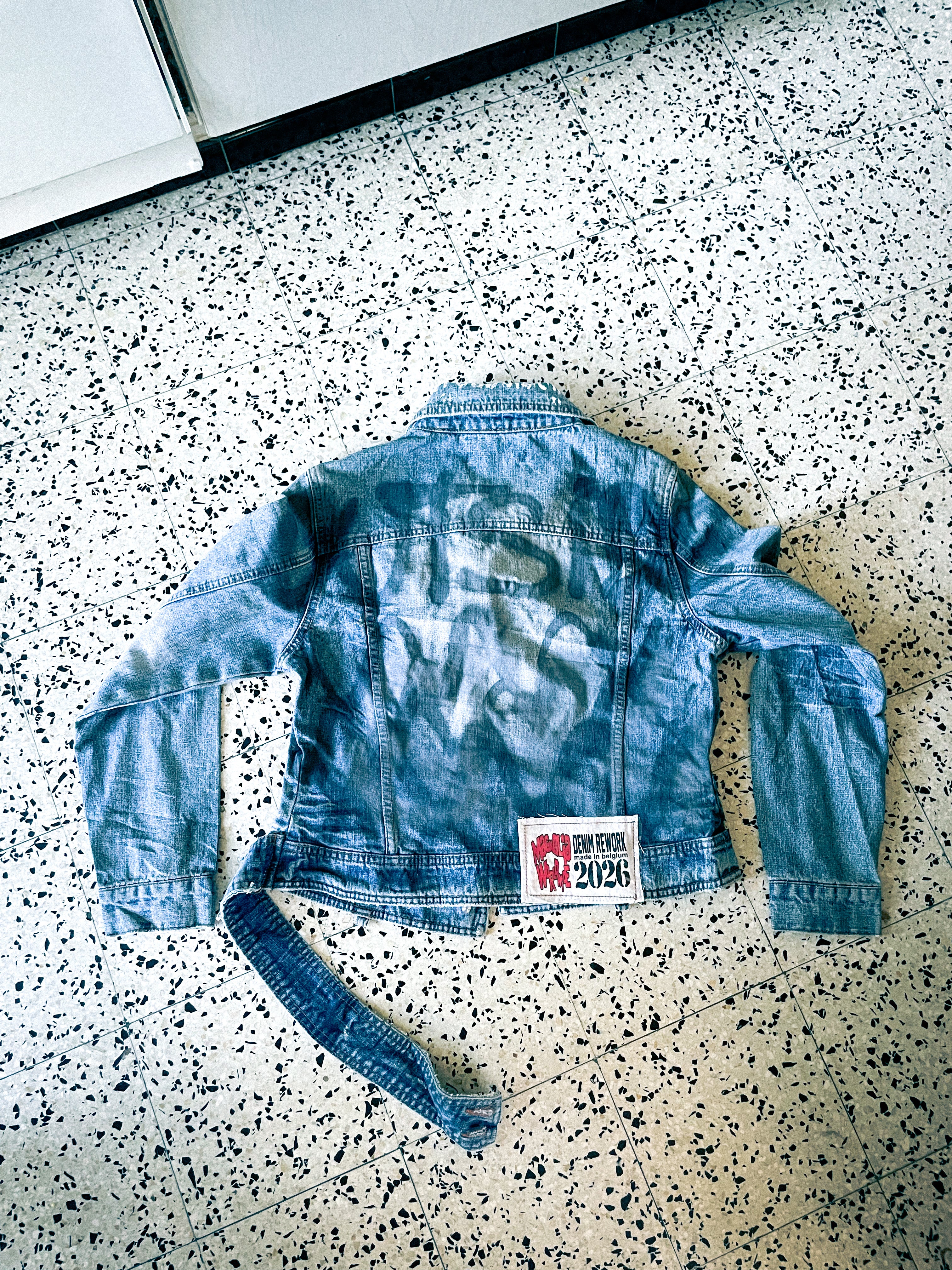 "denim rework" jacket