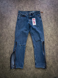 "denim rework" pants