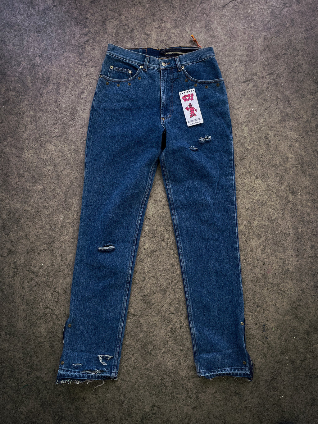"denim rework" pants