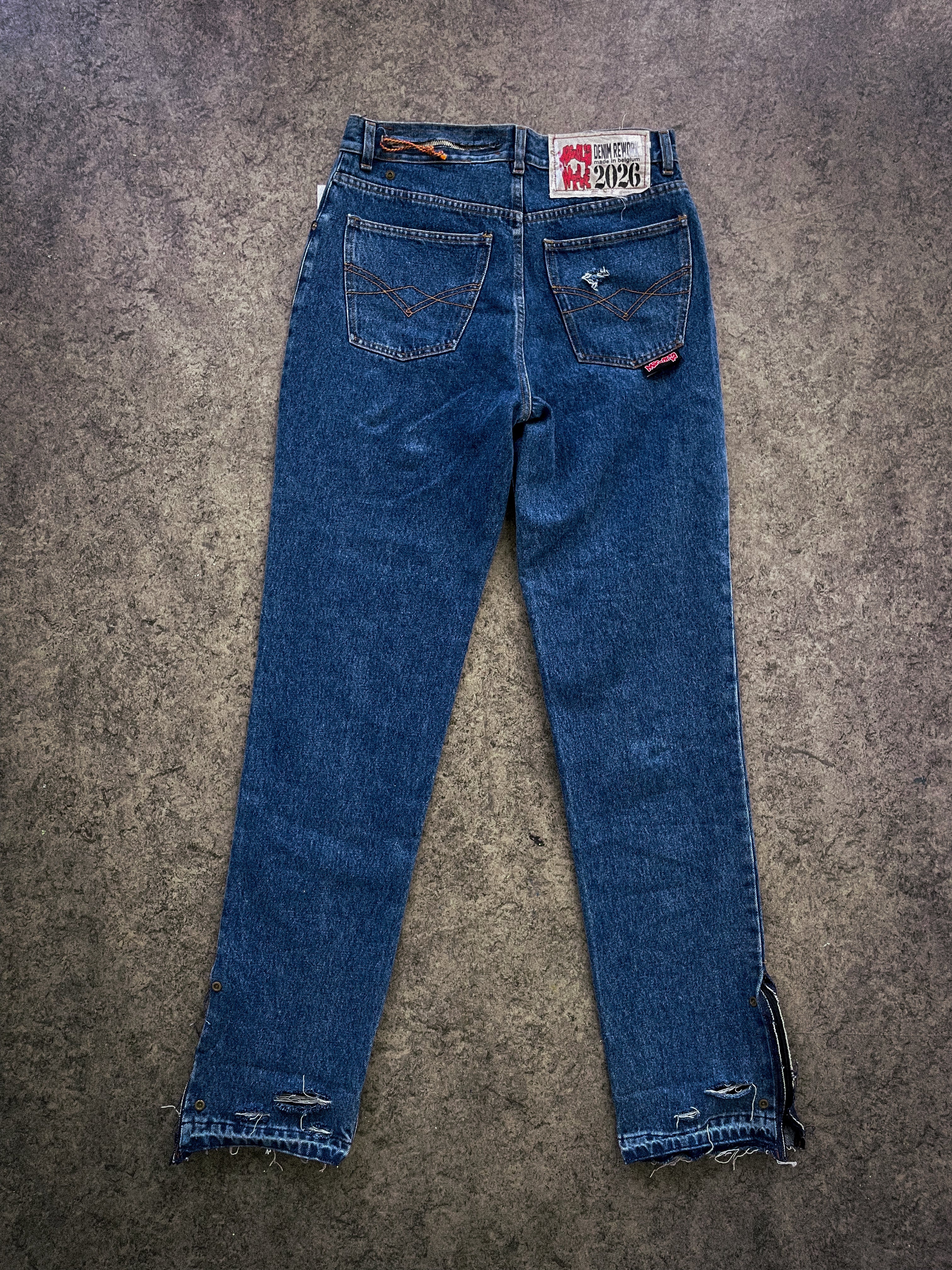 "denim rework" pants