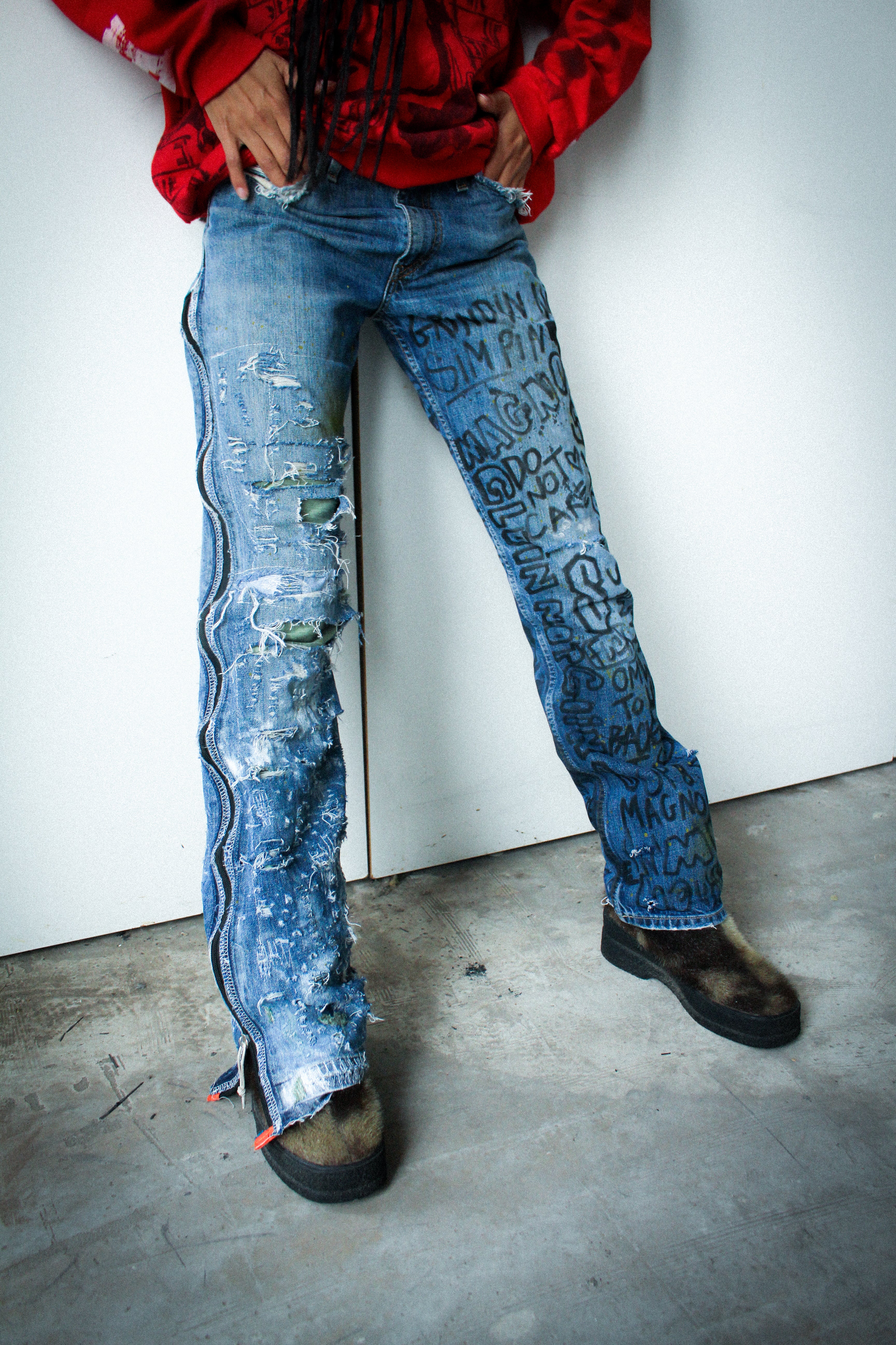 2024 denim pants 1/1