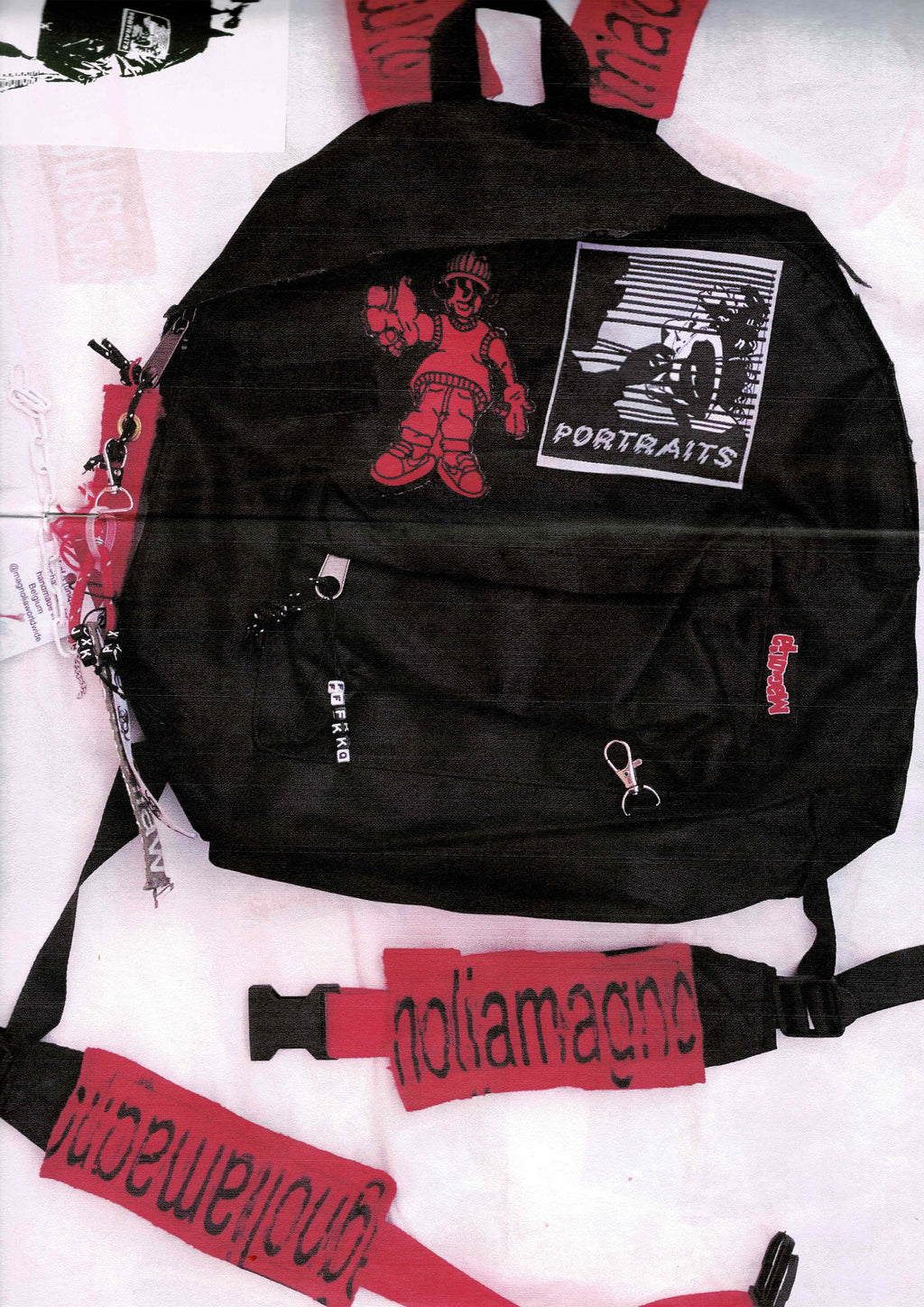 Black Portraits backpack