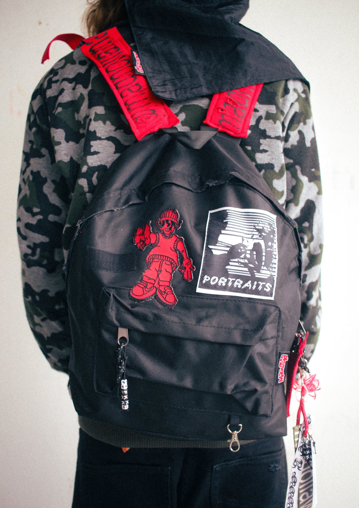 Black Portraits backpack