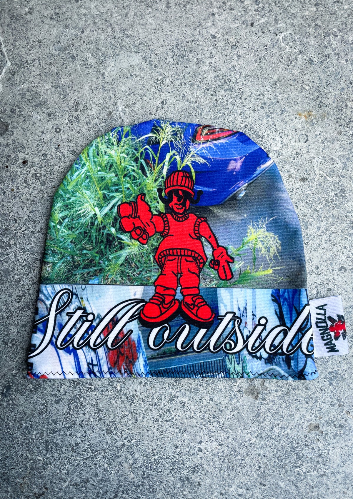 Fake Ahh Beanie - still outside