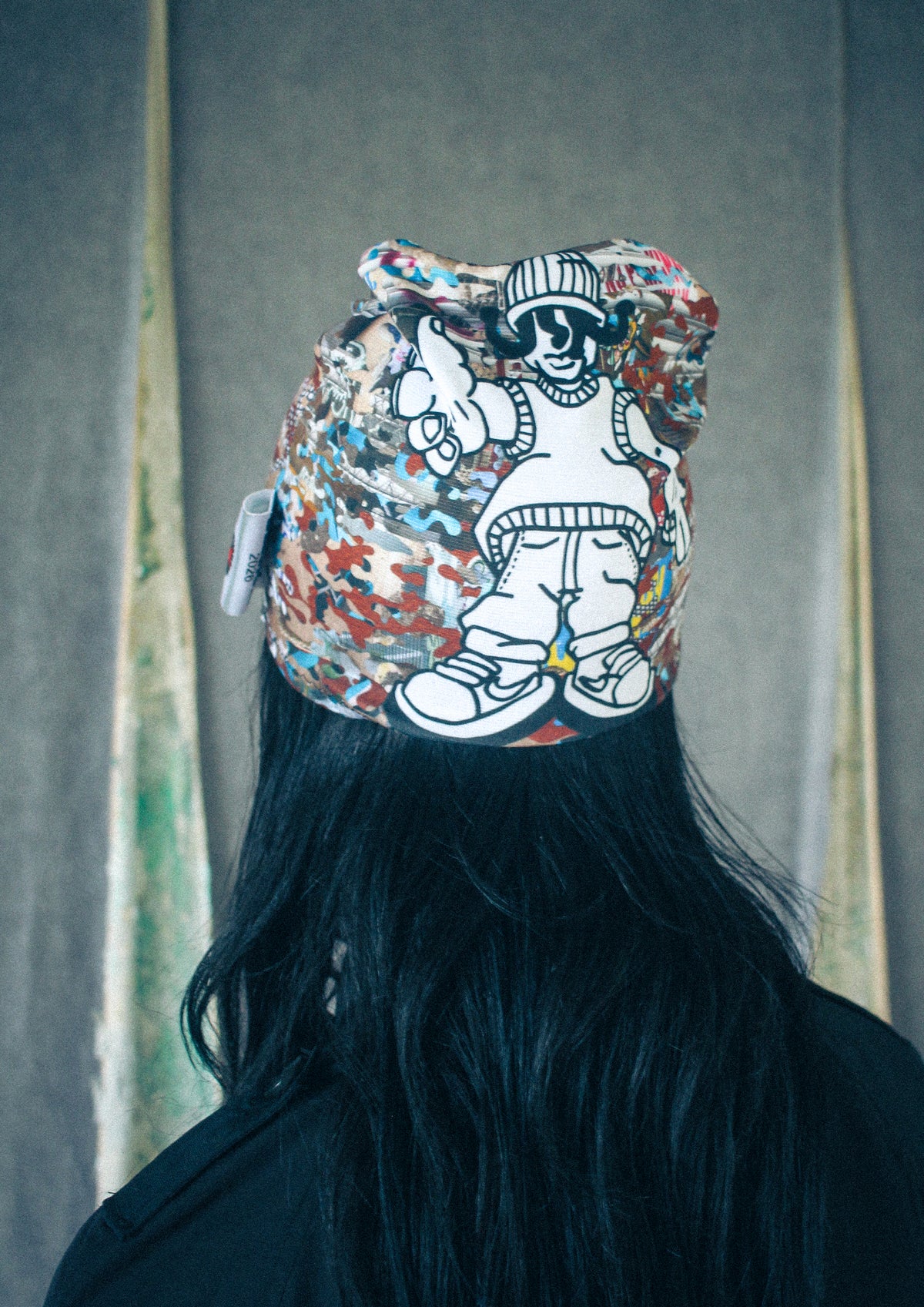 Fake Ahh Beanie - urban camo