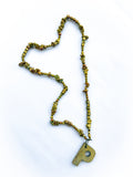 NECKLACE (1/1) - "Gold P"