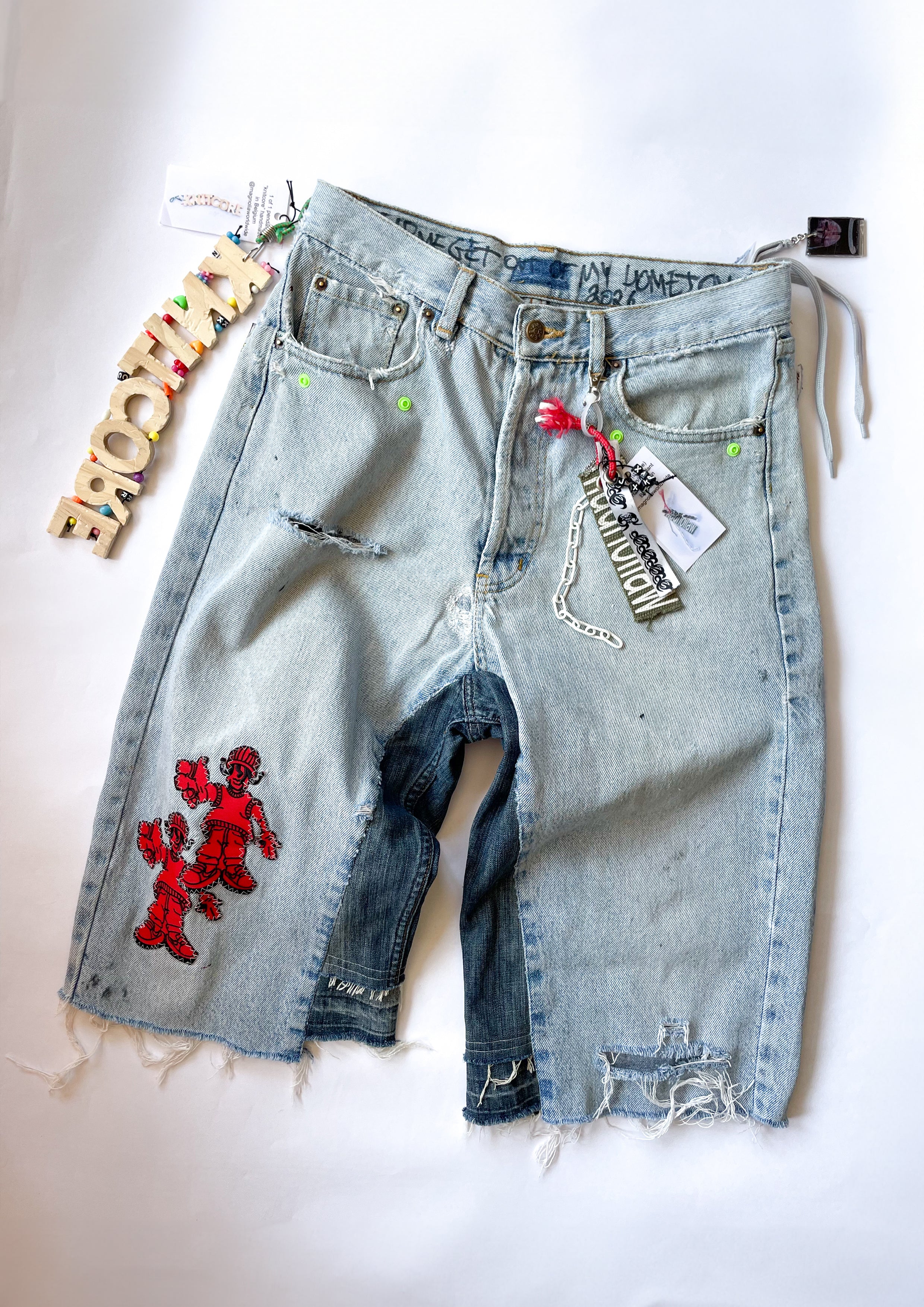 1/1 Denim shorts
