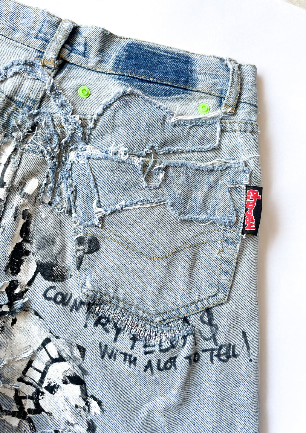1/1 Denim shorts