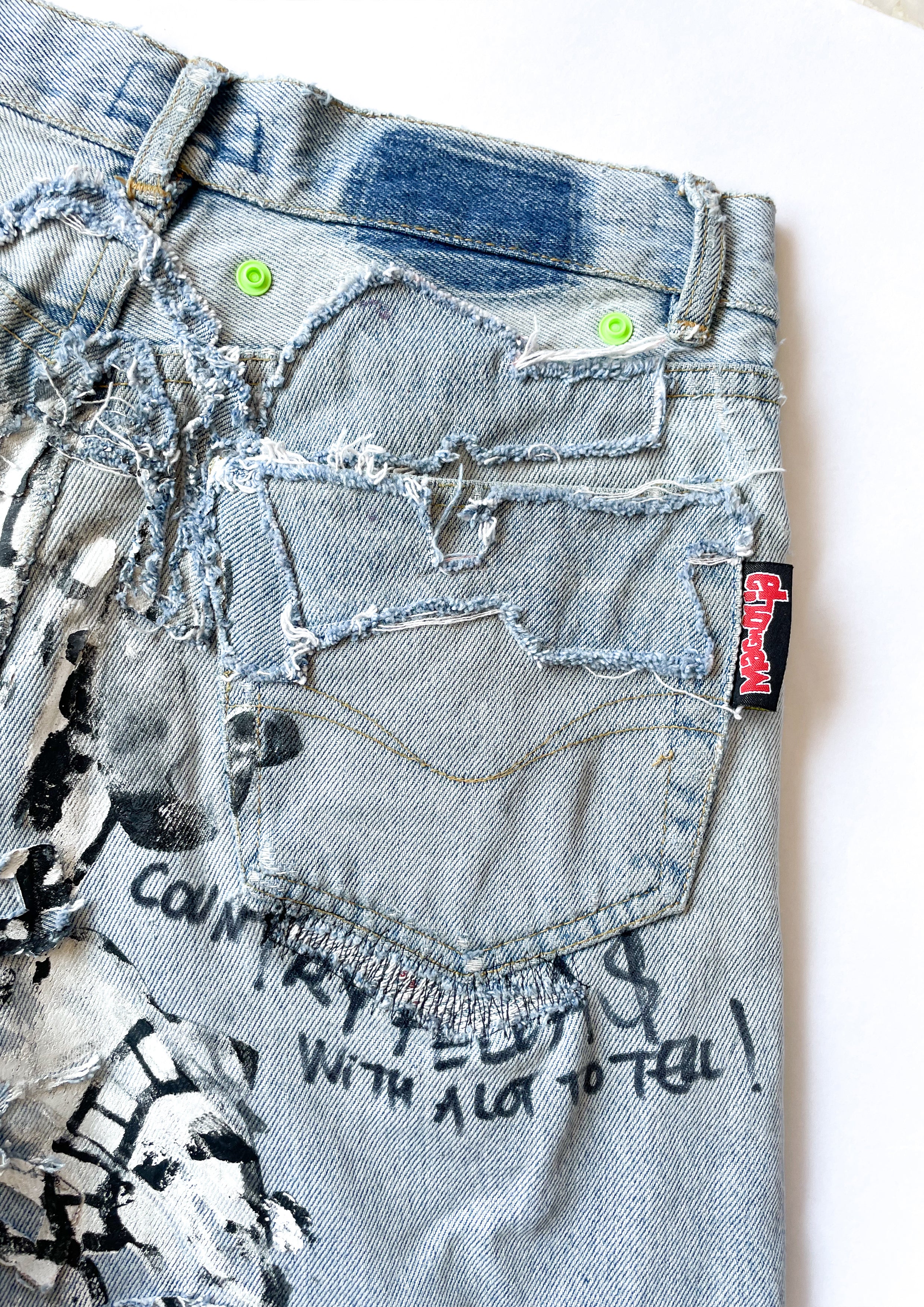 1/1 Denim shorts