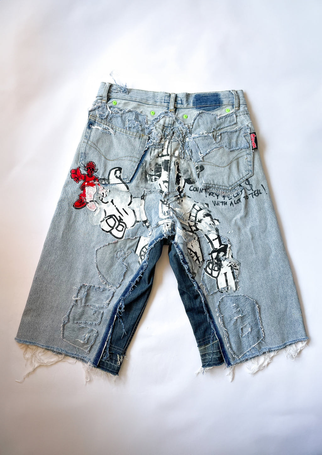 1/1 Denim shorts
