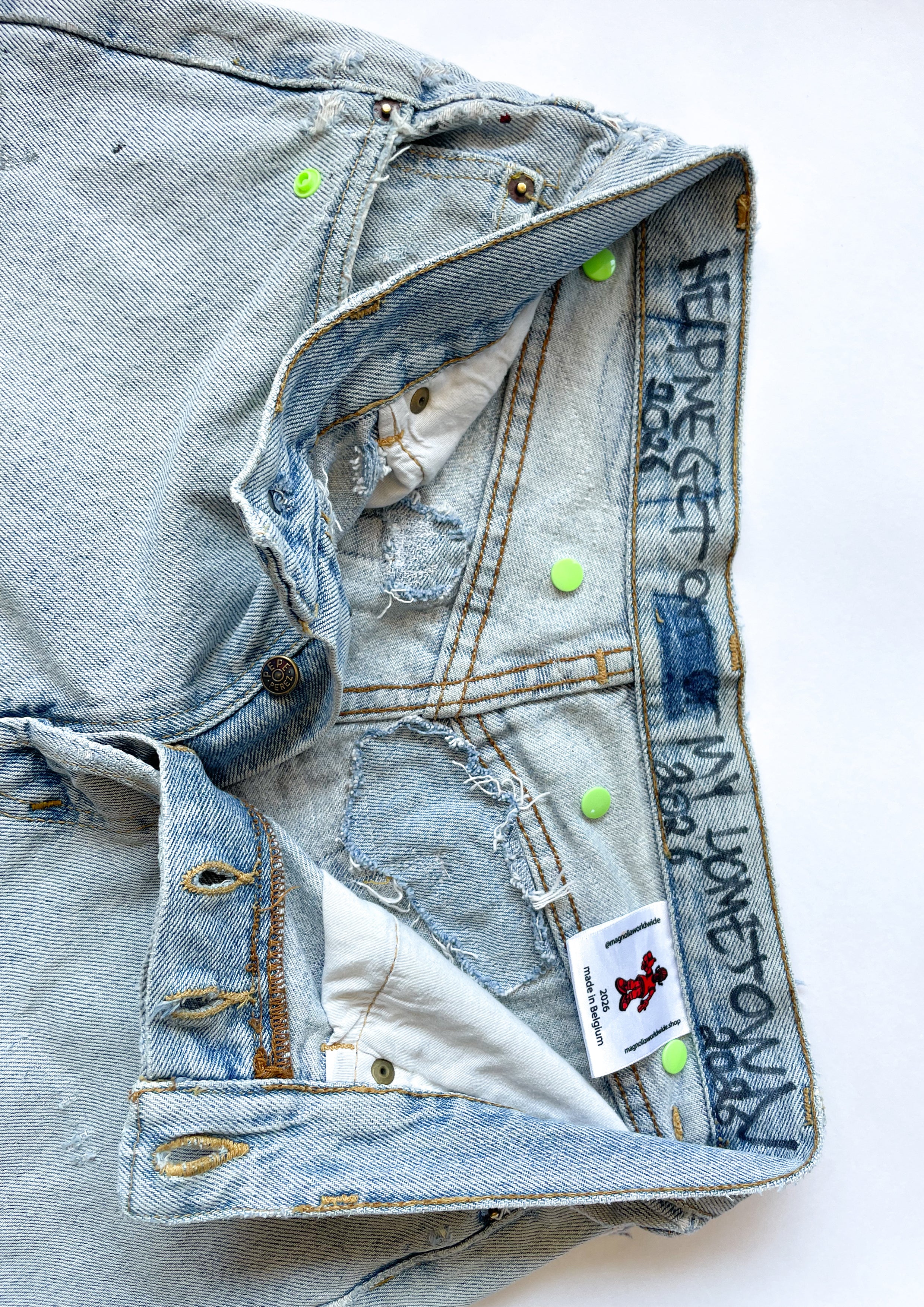 1/1 Denim shorts