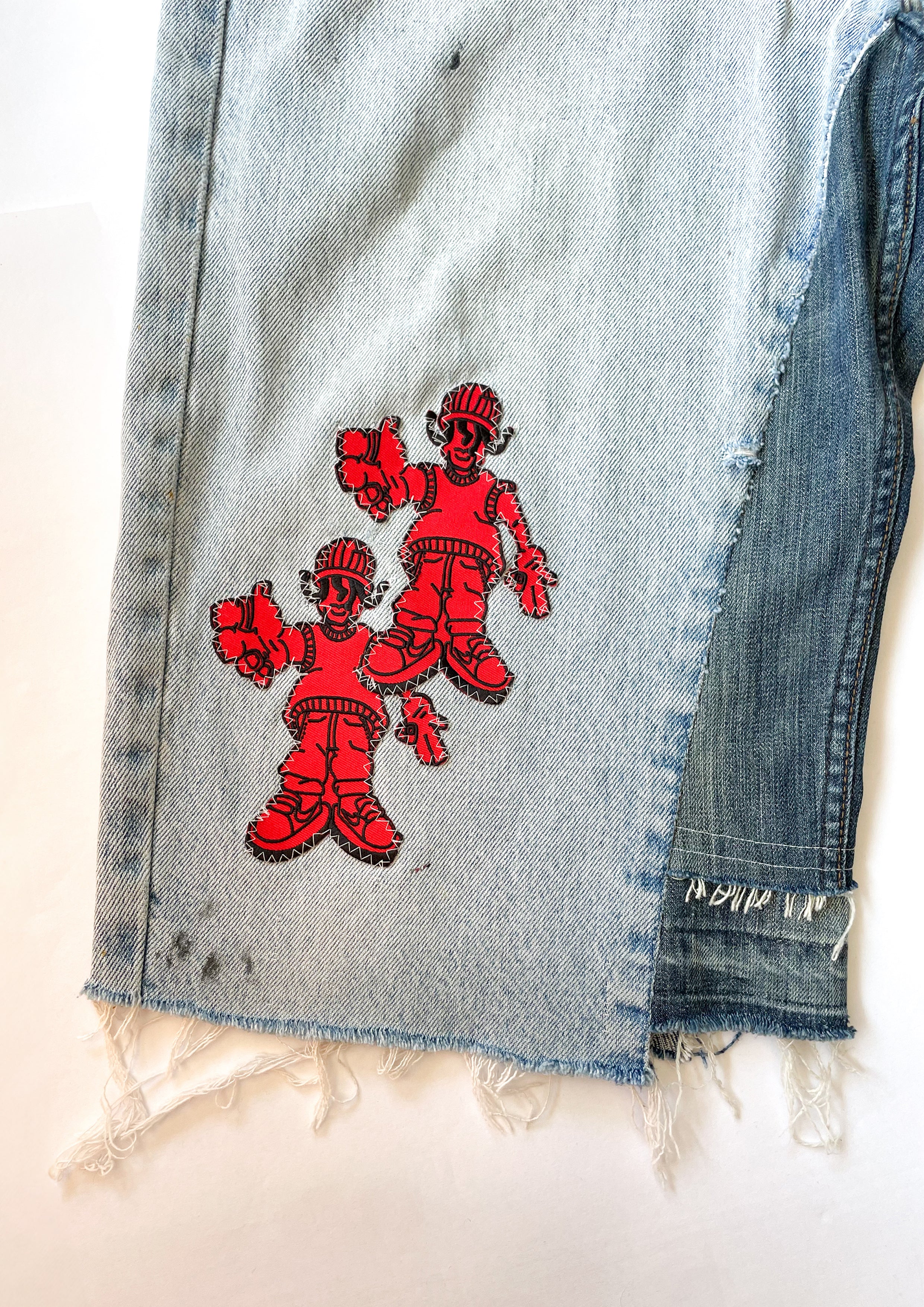 1/1 Denim shorts