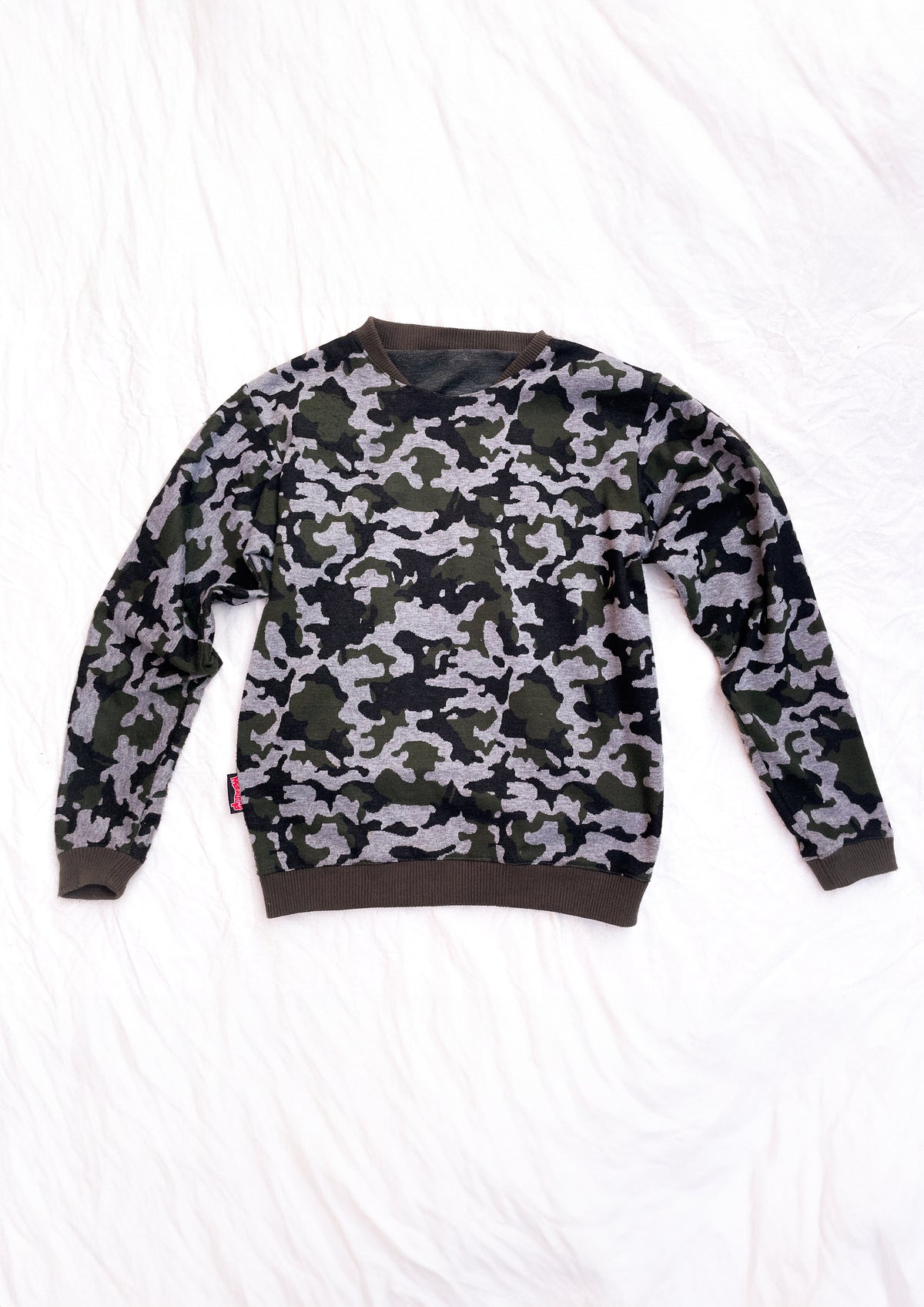 Camo crewneck