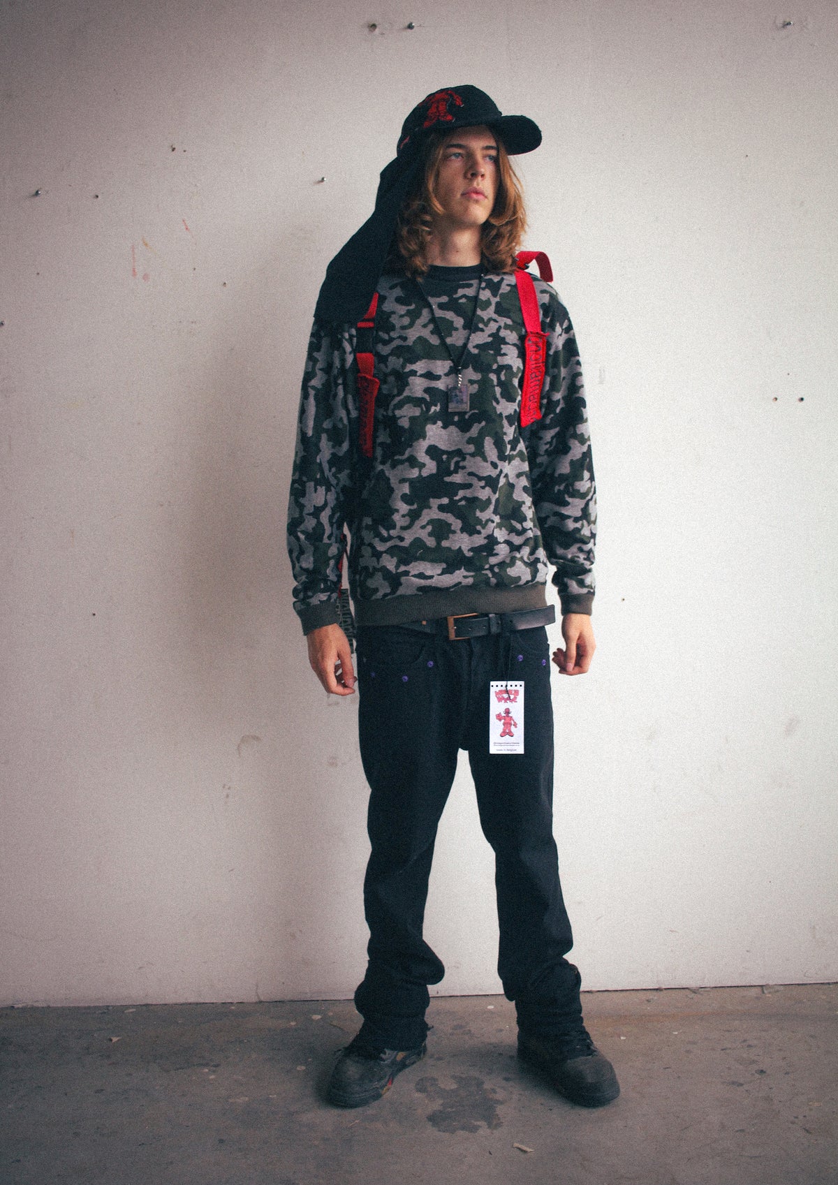 Camo crewneck